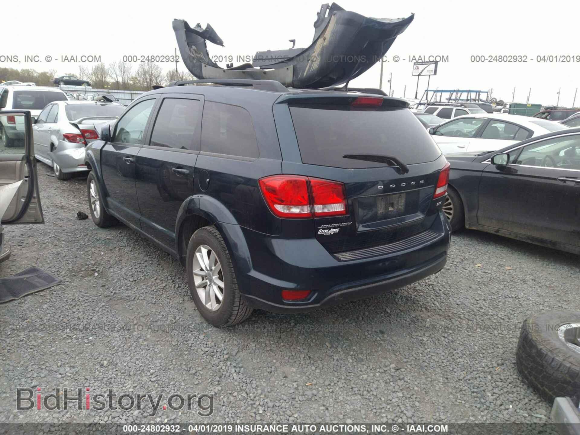 2014 DODGE JOURNEY - VIN: 3C4PDCBB2ET170695 - Фото 3