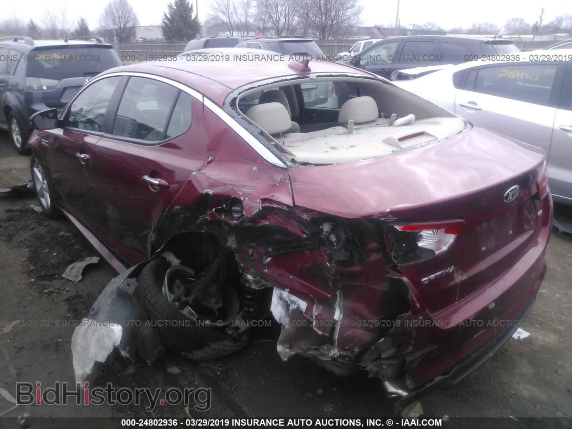 2014 KIA OPTIMA - VIN: 5XXGM4A70EG284810 - Фото 3