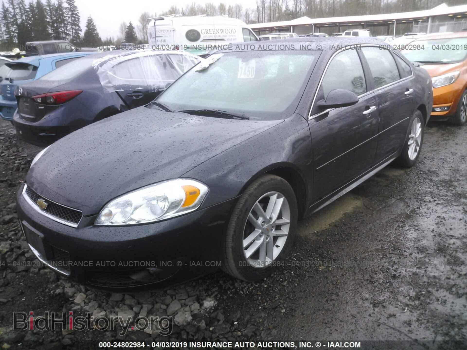 2012 CHEVROLET IMPALA - VIN: 2G1WC5E36C1139522 - Фото 2