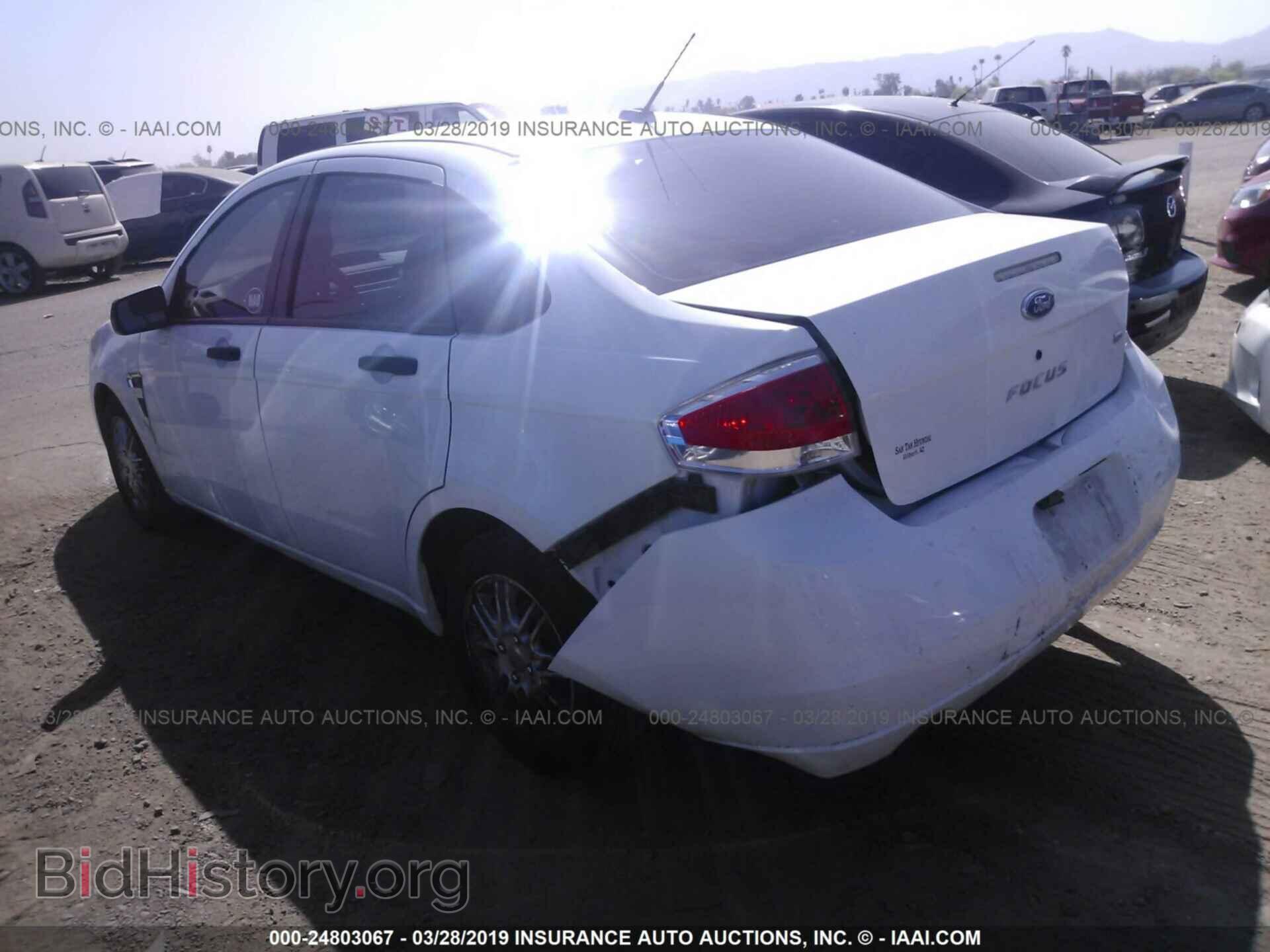 2008 FORD FOCUS - VIN: 1FAHP35N08W250941 - Фото 3
