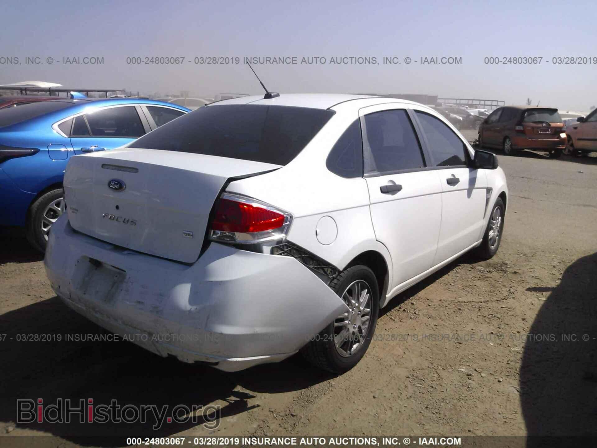 2008 FORD FOCUS - VIN: 1FAHP35N08W250941 - Фото 4