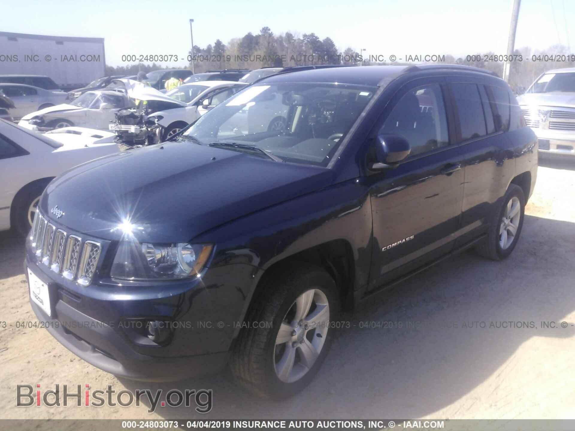 2015 JEEP COMPASS - VIN: 1C4NJDEB7FD418187 - Фото 2