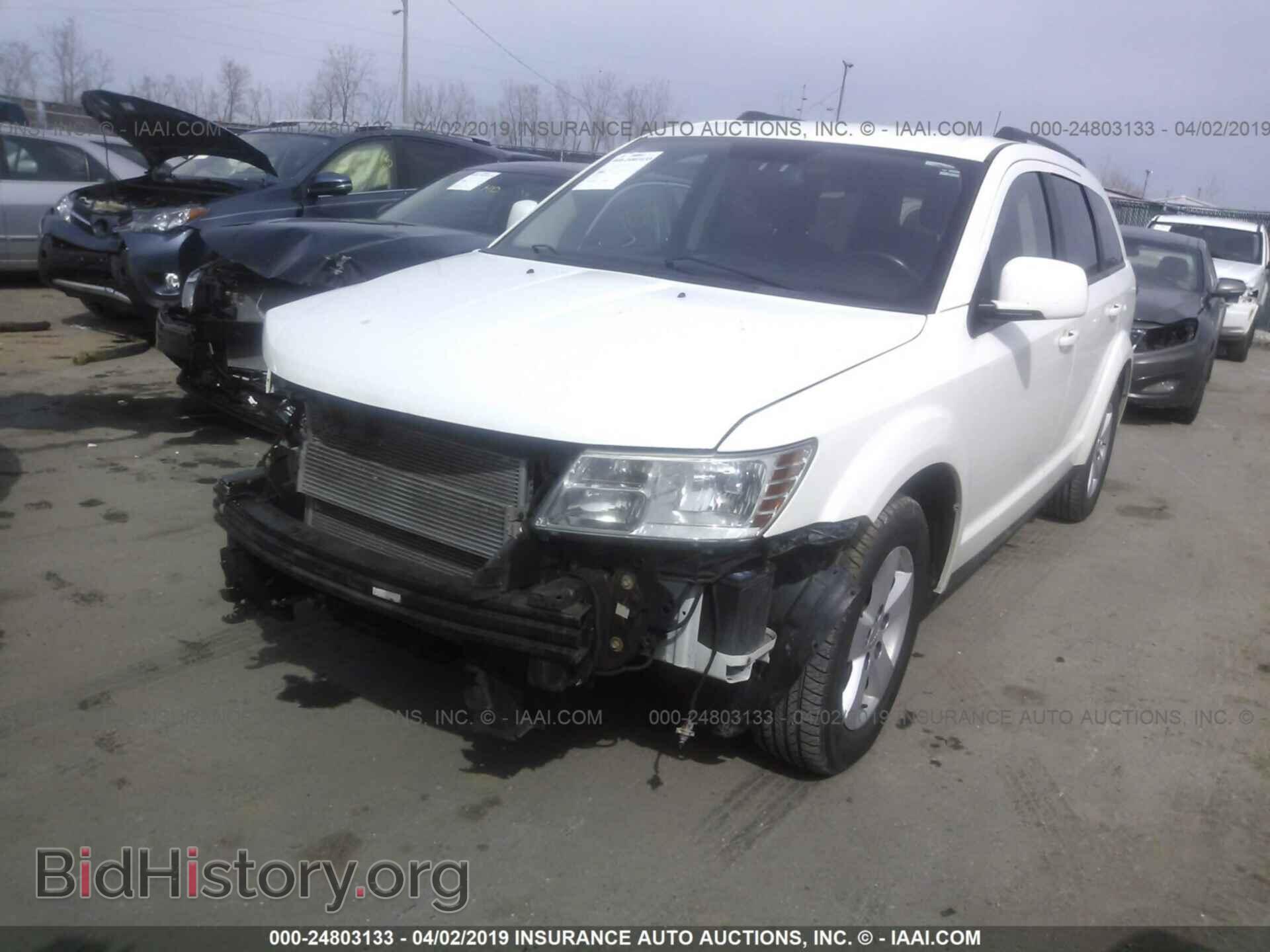 2011 DODGE JOURNEY - VIN: 3D4PH1FG4BT539893 - Фото 2