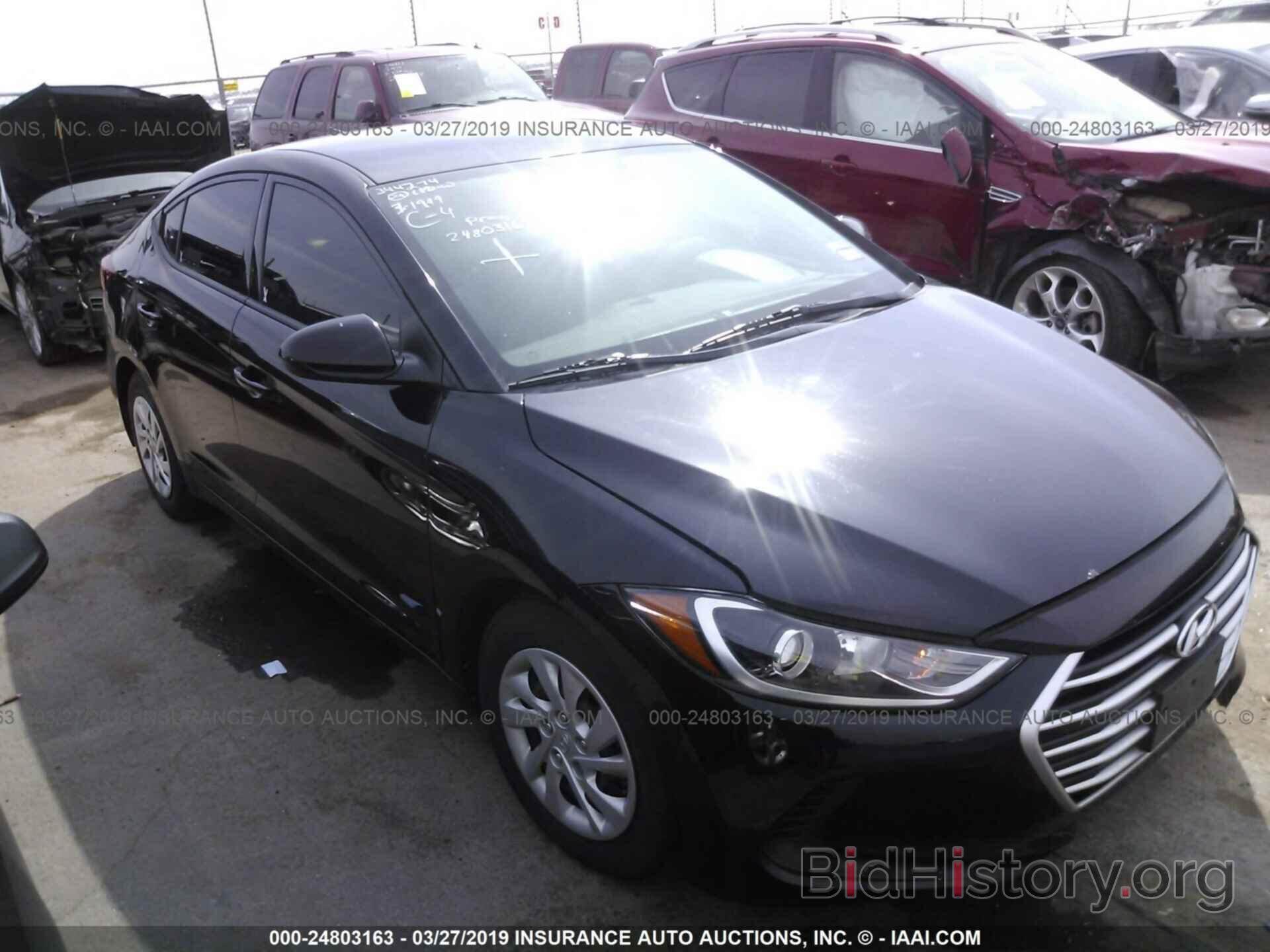 Photo 5NPD74LF3HH050605 - HYUNDAI ELANTRA 2017