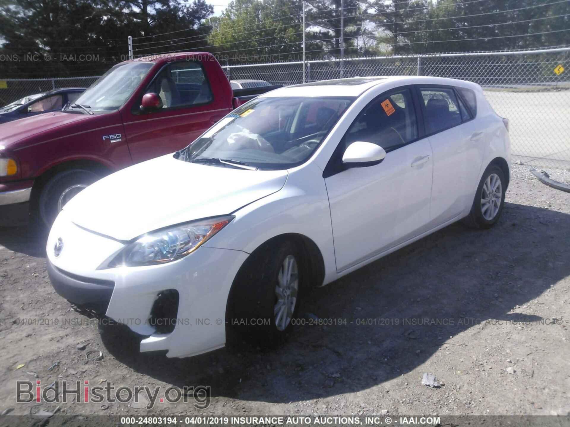 2012 MAZDA 3 - VIN: JM1BL1L7XC1638446 - Фото 2