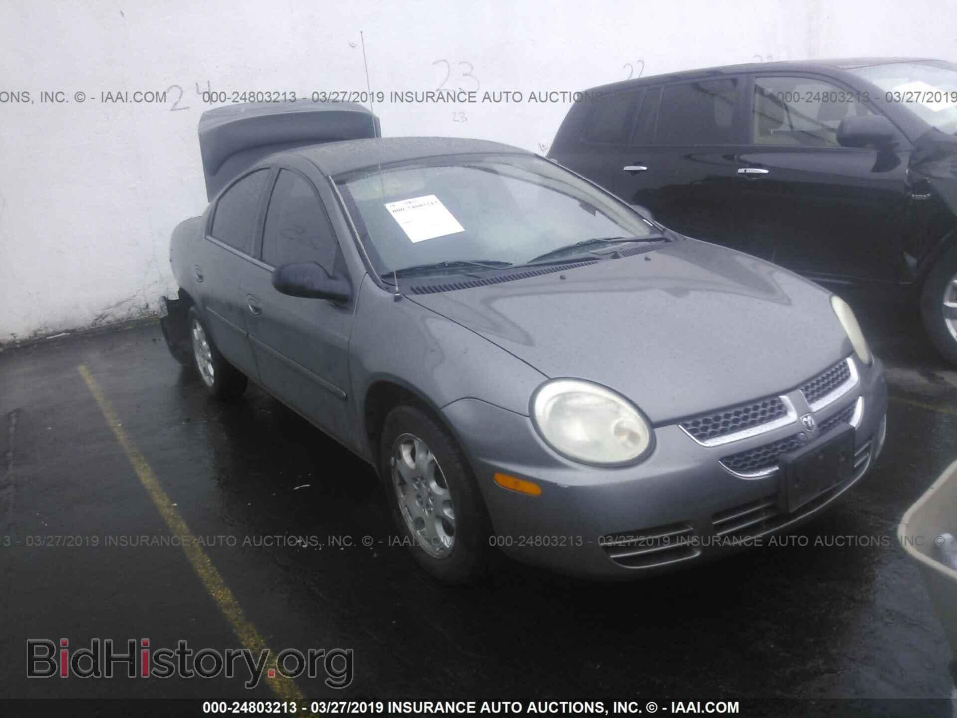 Фотография 1B3ES56C05D209691 - DODGE NEON 2005