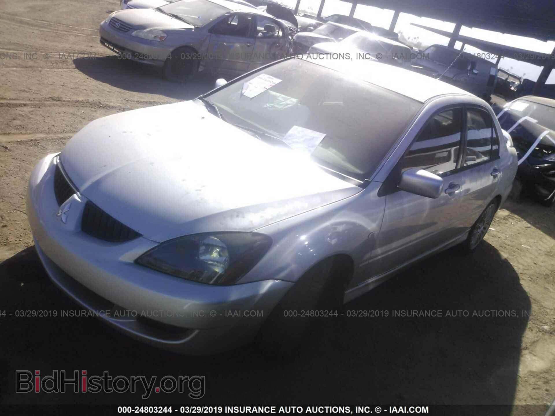 2005 MITSUBISHI LANCER - VIN: JA3AJ86E55U042133 - Фото 2
