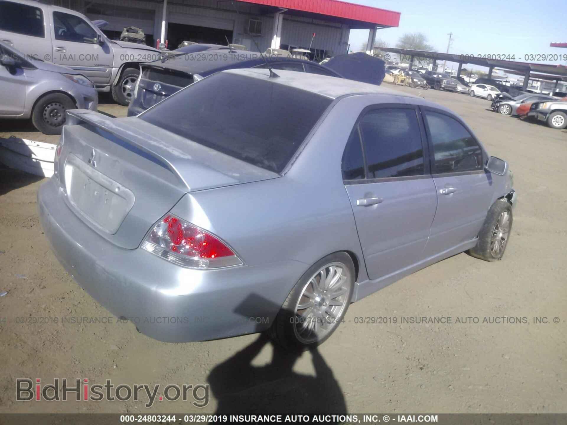 2005 MITSUBISHI LANCER - VIN: JA3AJ86E55U042133 - Фото 4