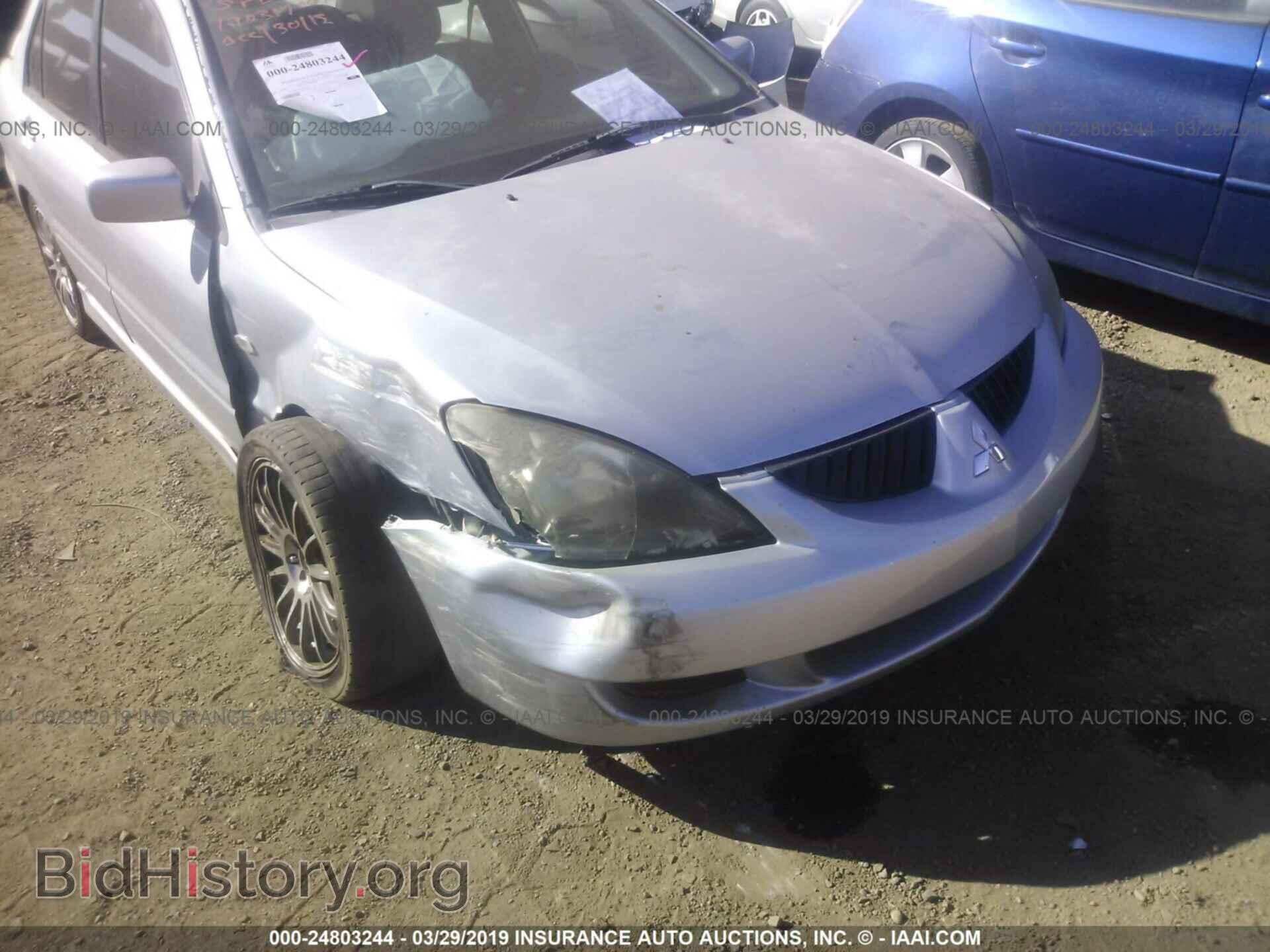 2005 MITSUBISHI LANCER - VIN: JA3AJ86E55U042133 - Фото 6