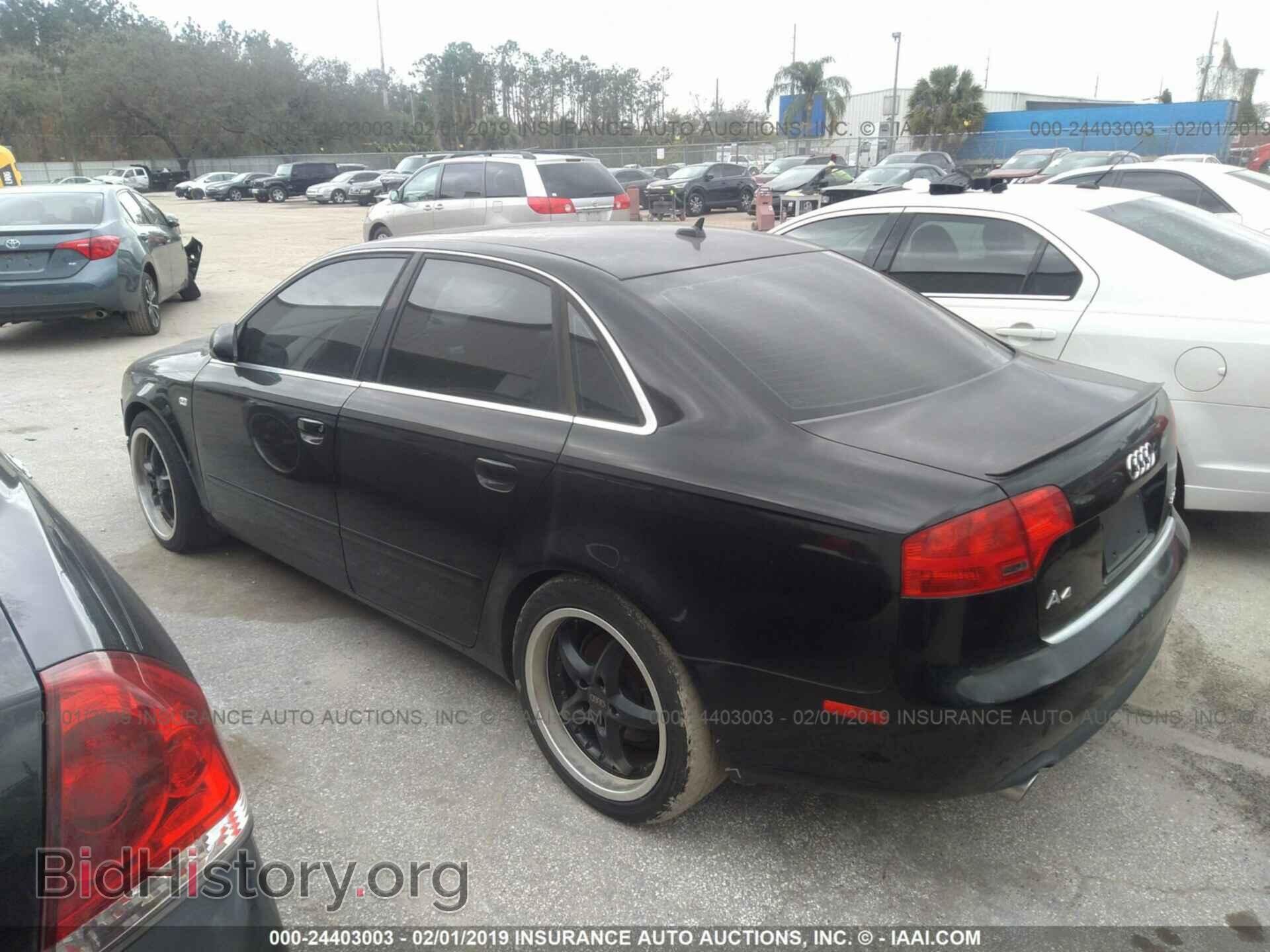2007 AUDI A4 - VIN: WAUAF78E97A134566 - Photo 2