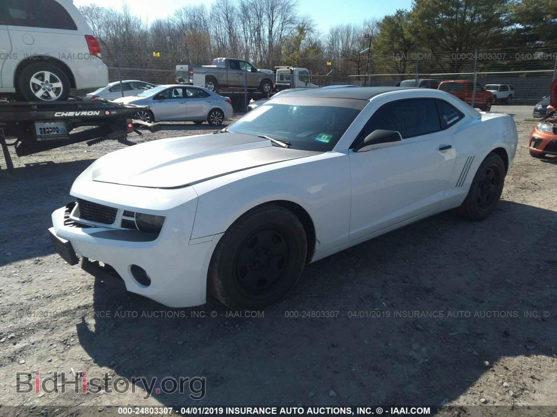 2012 CHEVROLET CAMARO - VIN: 2G1FA1E33C9185504 - Фото 2