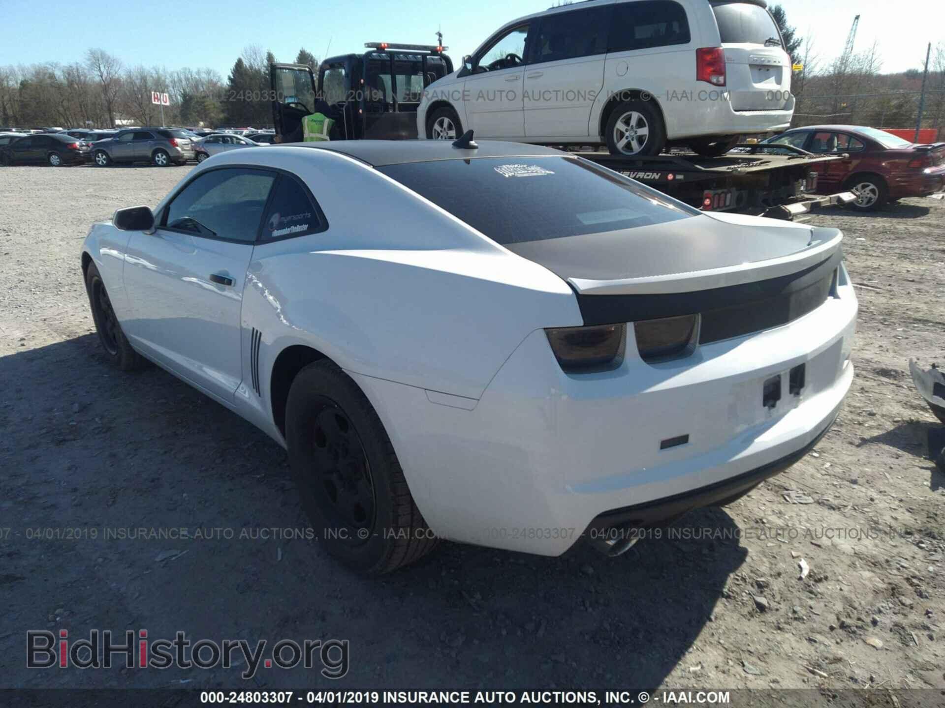 2012 CHEVROLET CAMARO - VIN: 2G1FA1E33C9185504 - Фото 3