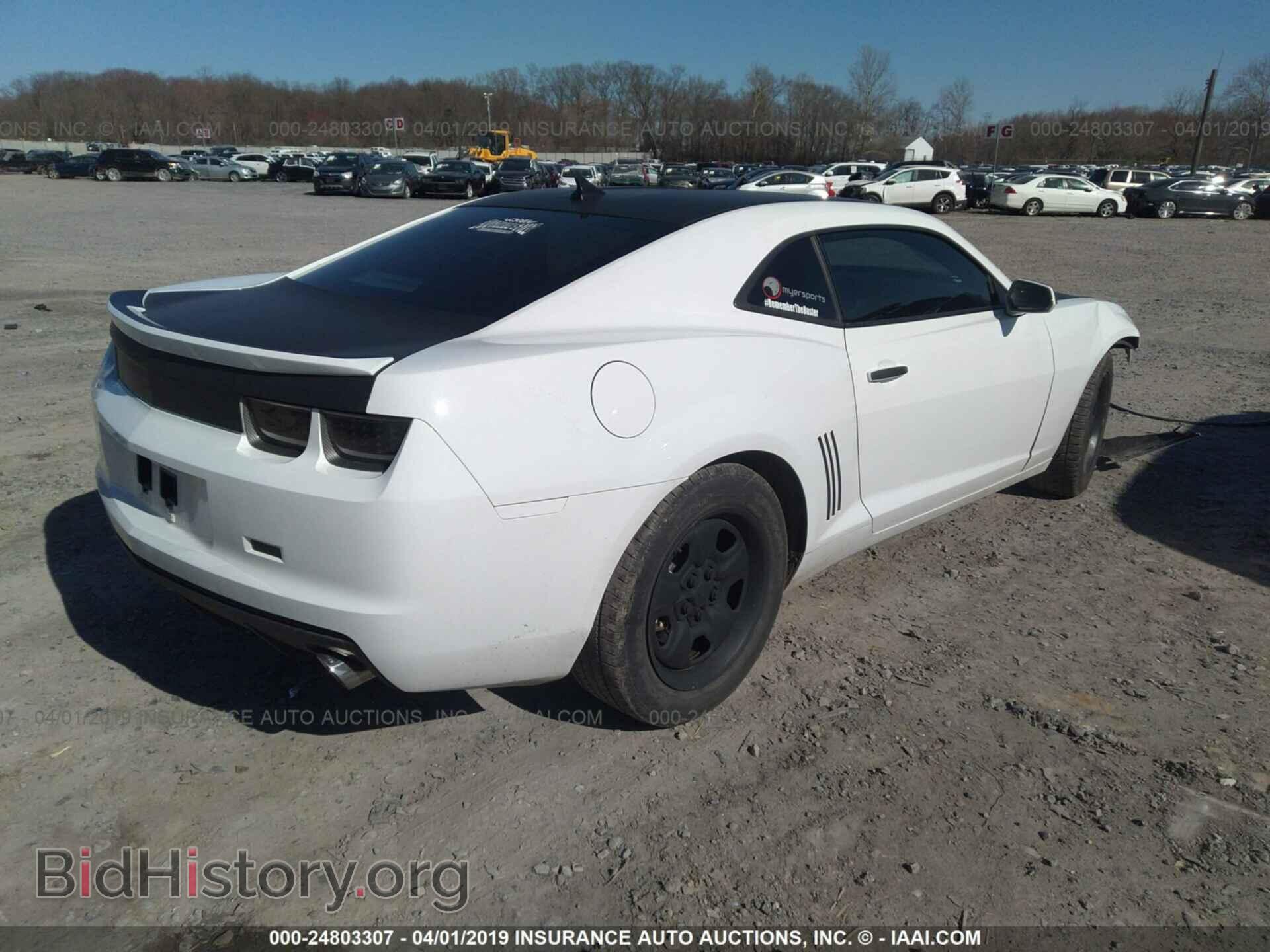 2012 CHEVROLET CAMARO - VIN: 2G1FA1E33C9185504 - Фото 4
