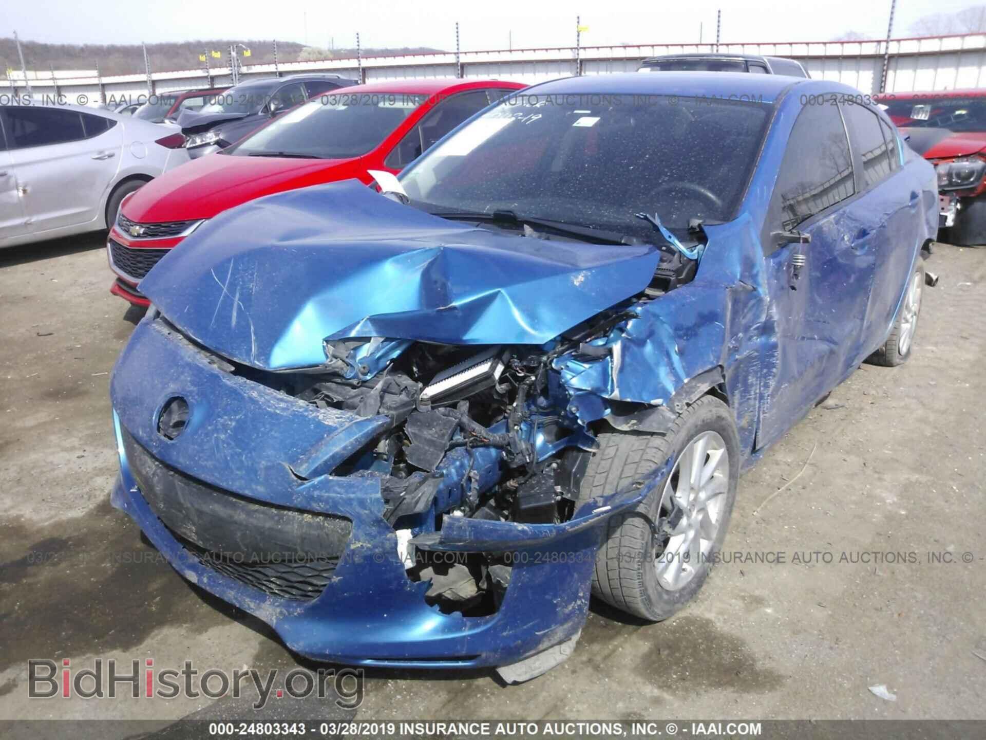 2012 MAZDA 3 - VIN: JM1BL1V71C1643368 - Фото 2