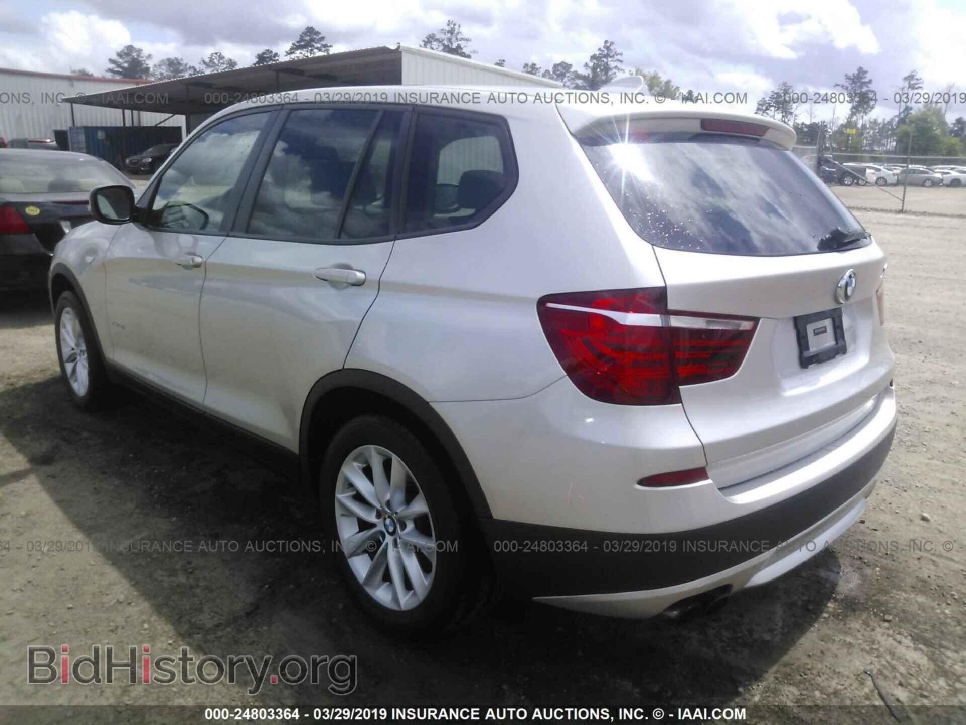 2013 BMW X3 - VIN: 5UXWX9C58D0A21011 - Фото 3