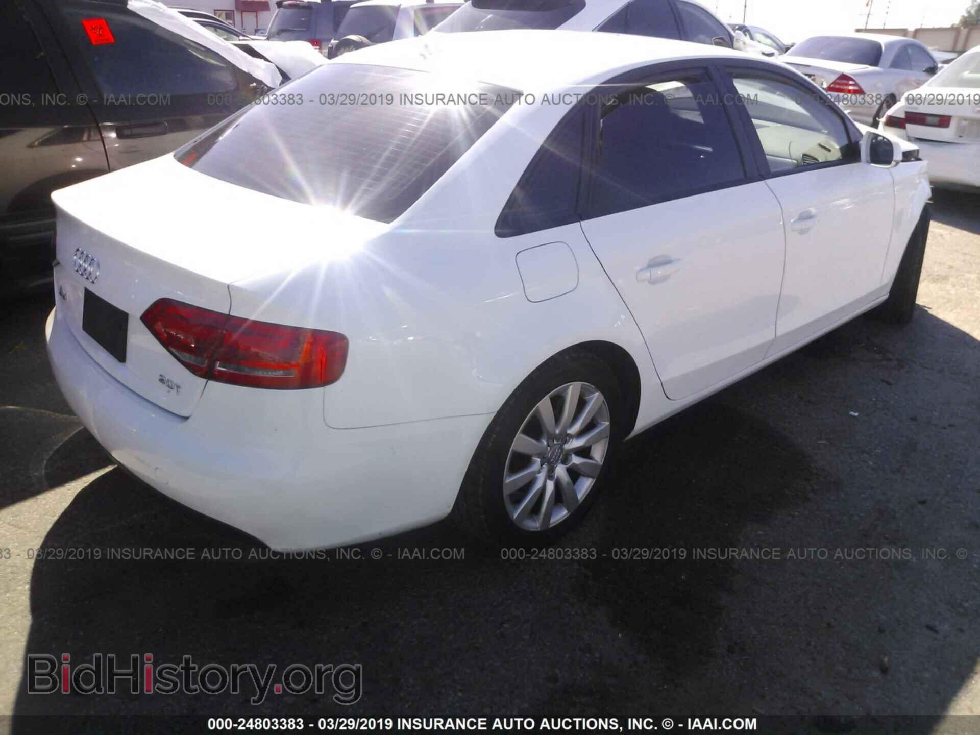 2012 AUDI A4 - VIN: WAUAFAFL3CN000900 - Photo 4