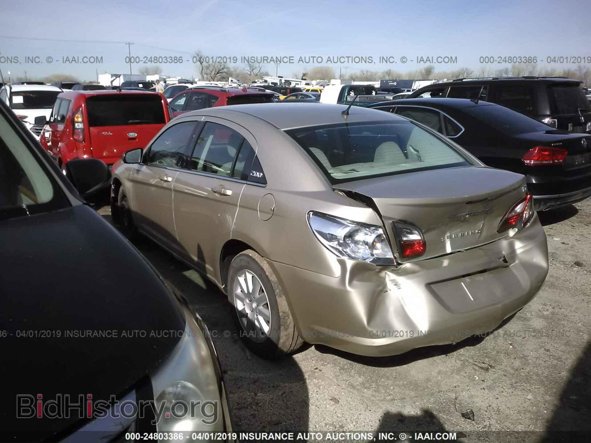 2007 CHRYSLER SEBRING - VIN: 1C3LC46K27N677430 - Фото 3