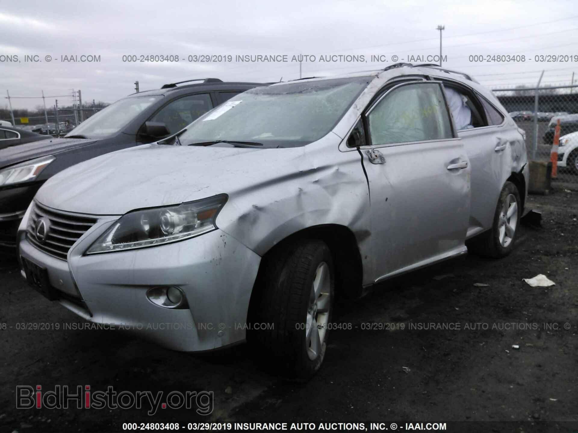 2013 LEXUS RX - VIN: 2T2BK1BA0DC187343 - Фото 2