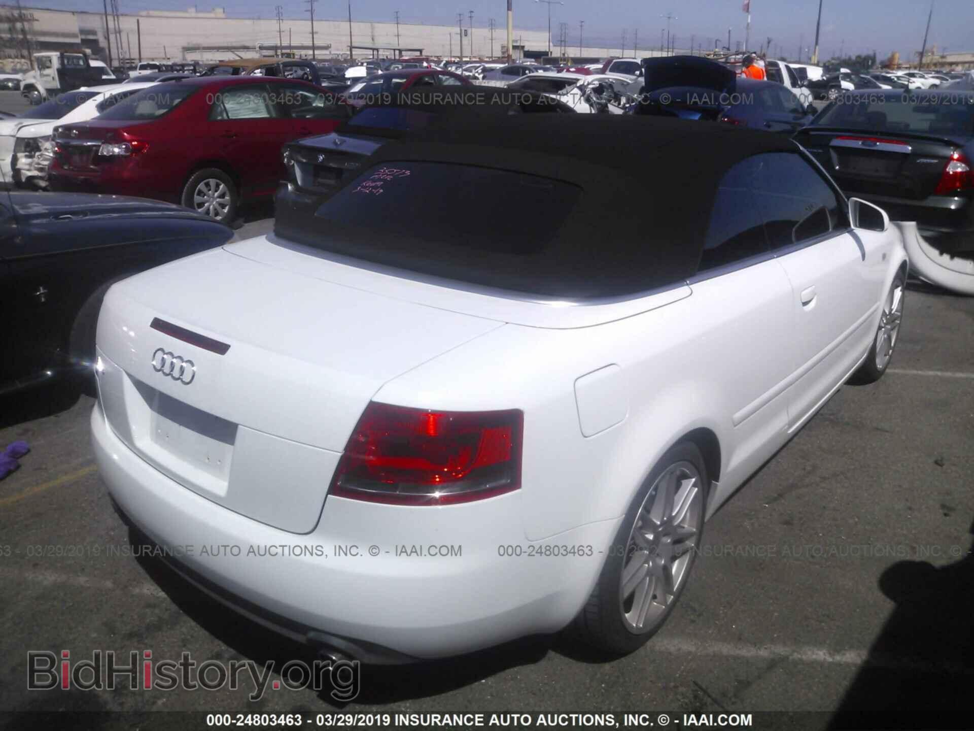 2007 AUDI A4 - VIN: WAUAF48H87K036423 - Фото 4