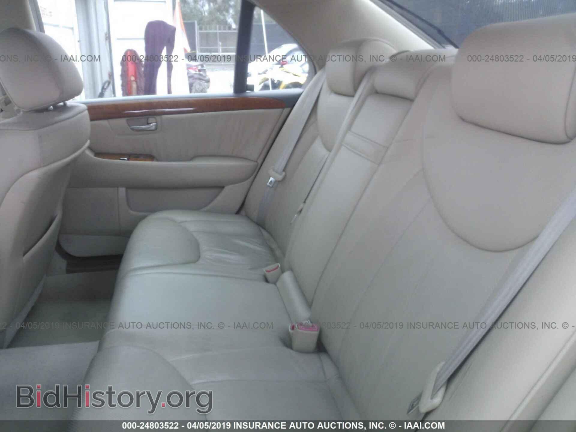 2004 LEXUS LS - VIN: JTHBN36F640172965 - Фото 8