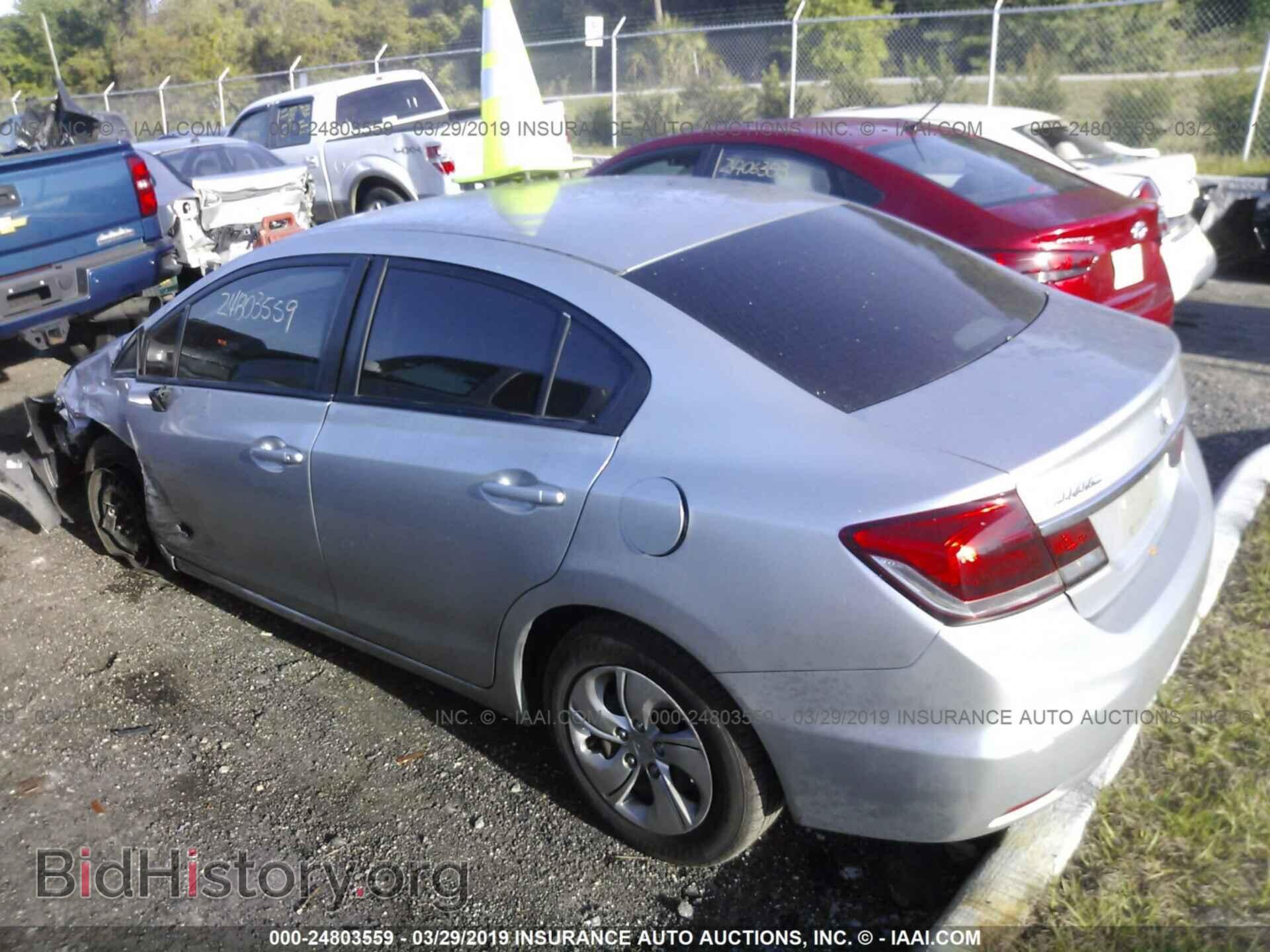 2013 HONDA CIVIC - VIN: 19XFB2F55DE045807 - Фото 3