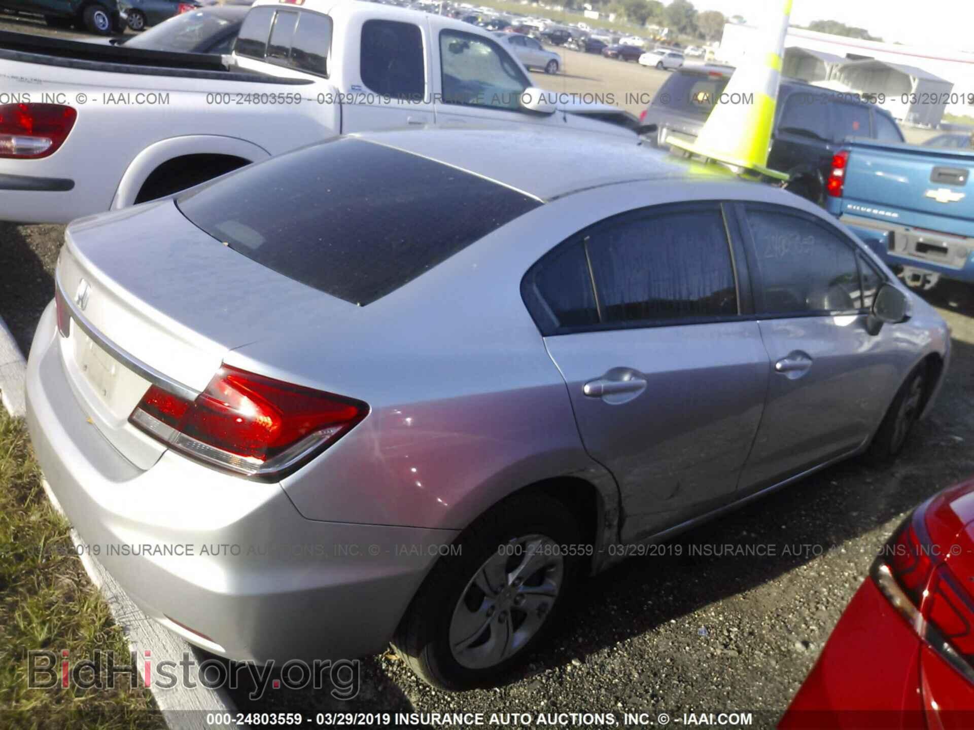 2013 HONDA CIVIC - VIN: 19XFB2F55DE045807 - Фото 4