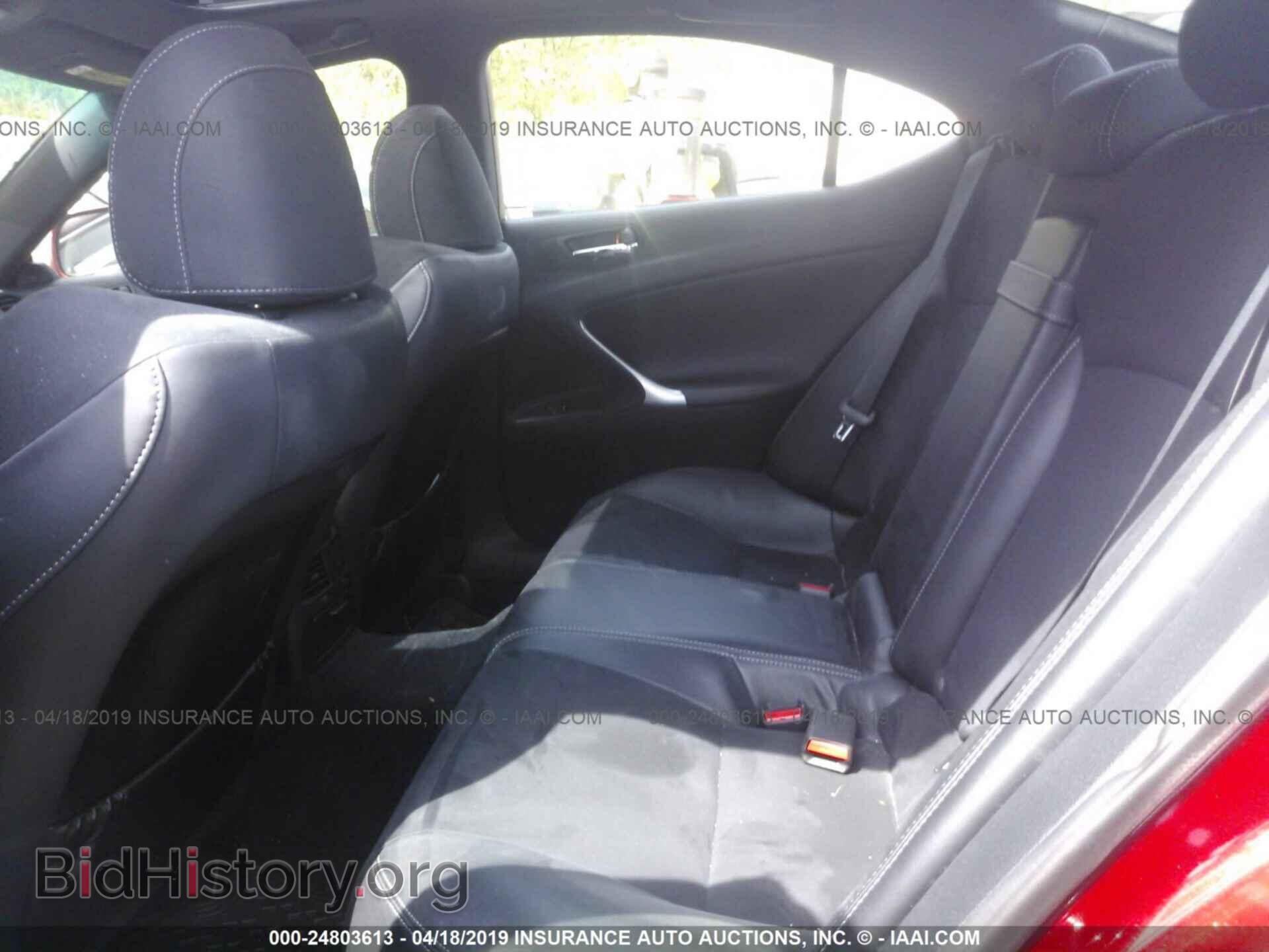 2011 LEXUS IS - VIN: JTHBE5C27B5027401 - Фото 8