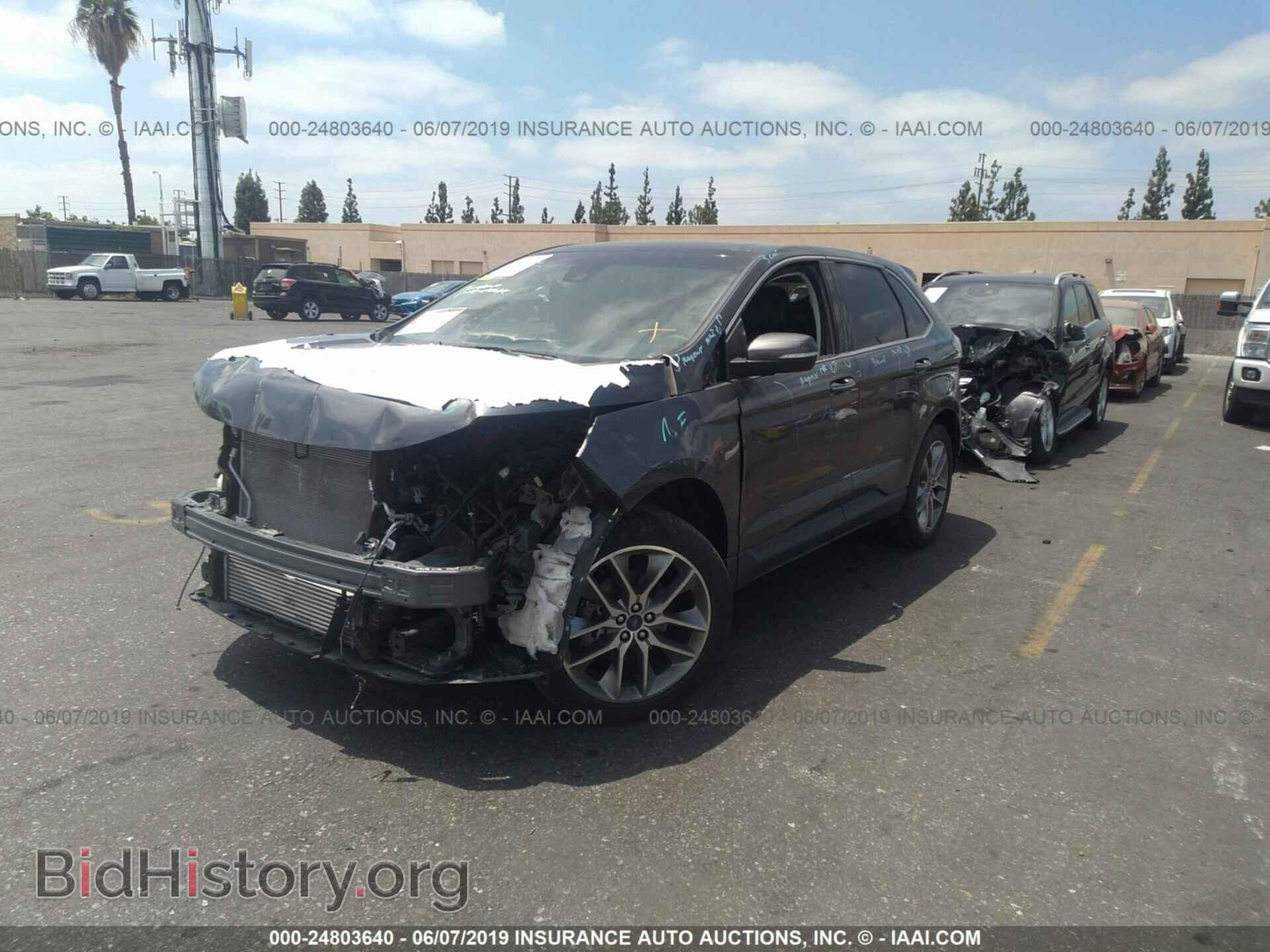 2016 FORD EDGE - VIN: 2FMPK3K98GBB53154 - Фото 2