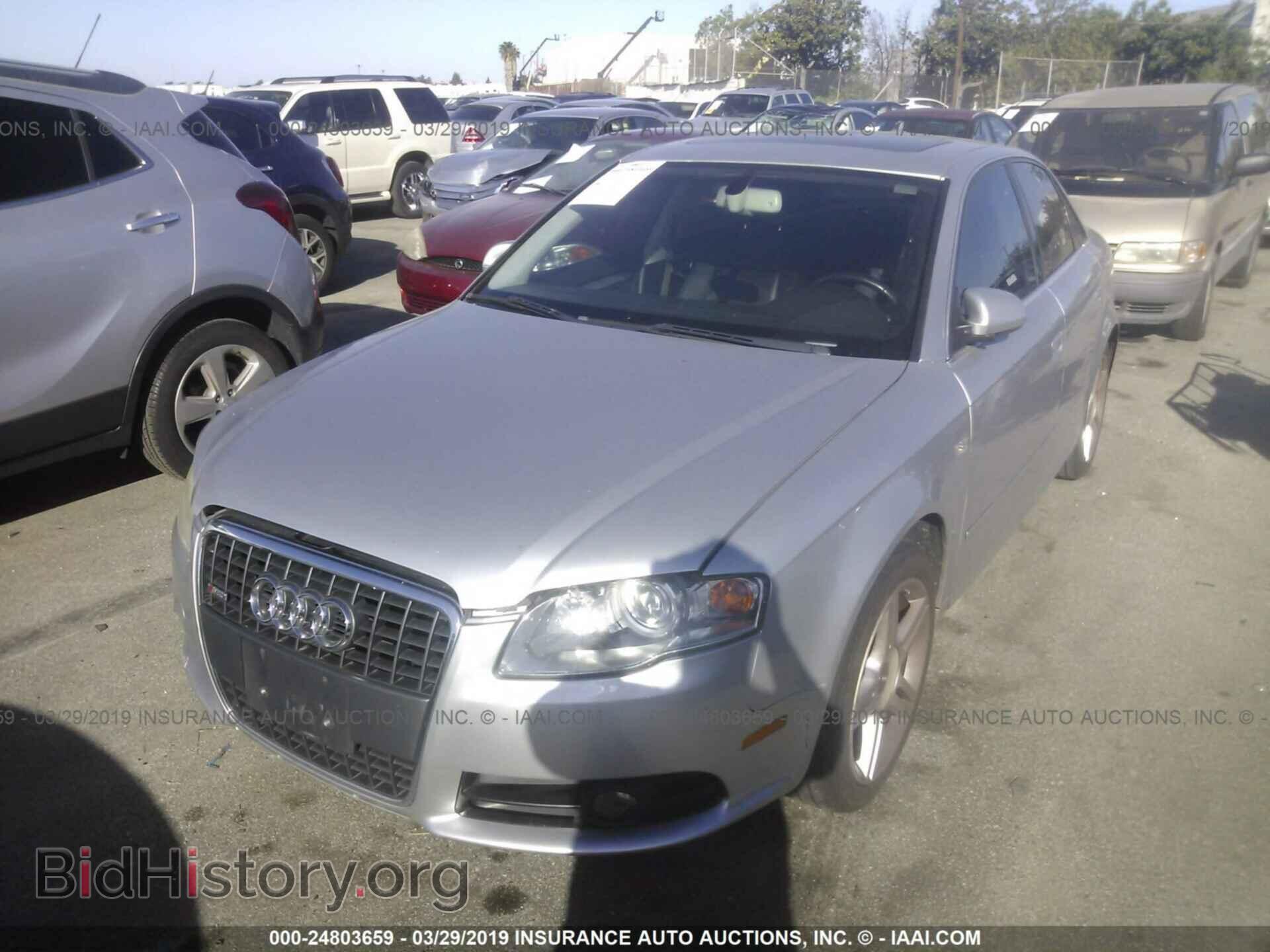 2008 AUDI A4 - VIN: WAUAF78E48A078103 - Фото 2