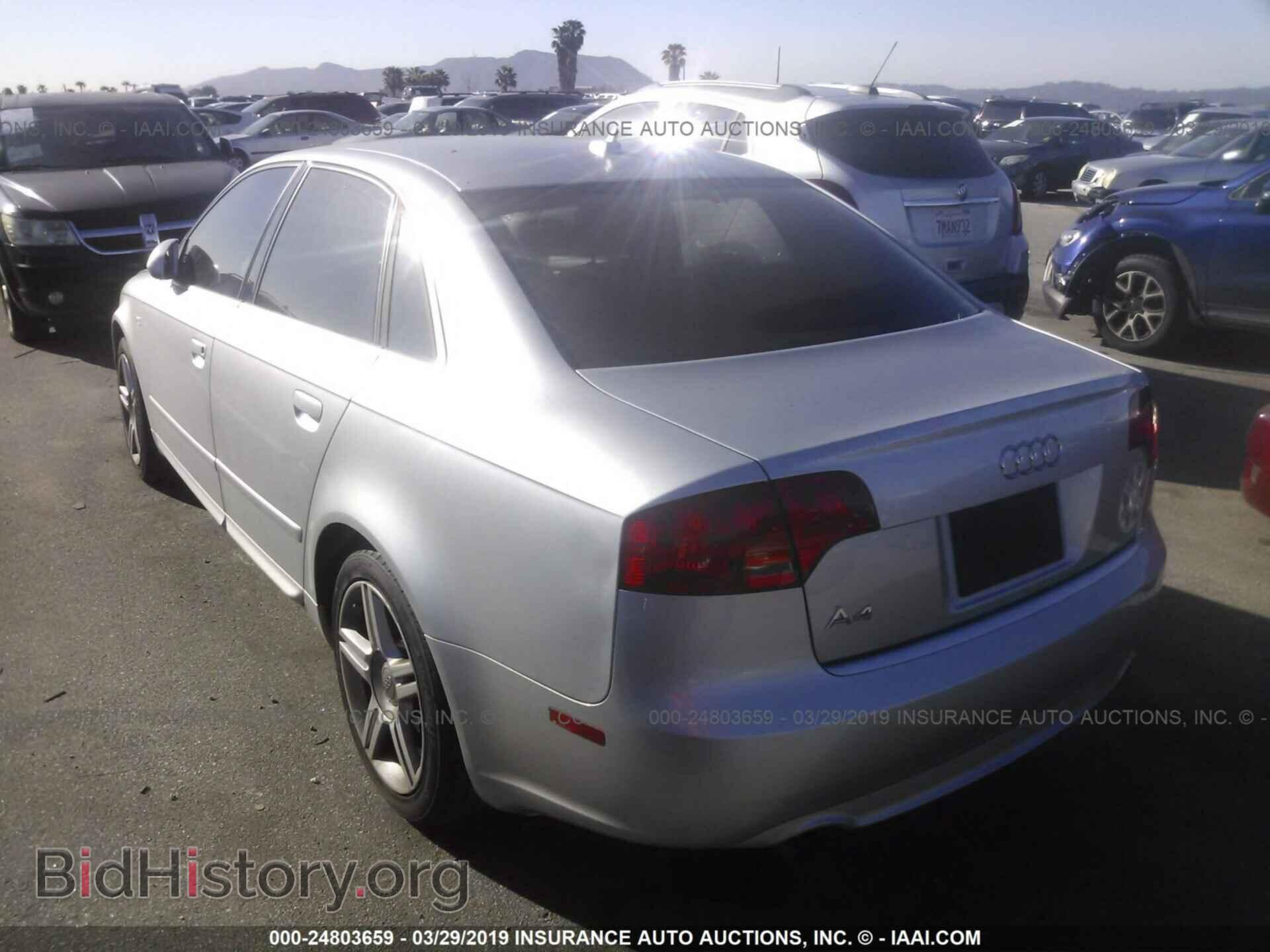 2008 AUDI A4 - VIN: WAUAF78E48A078103 - Фото 3