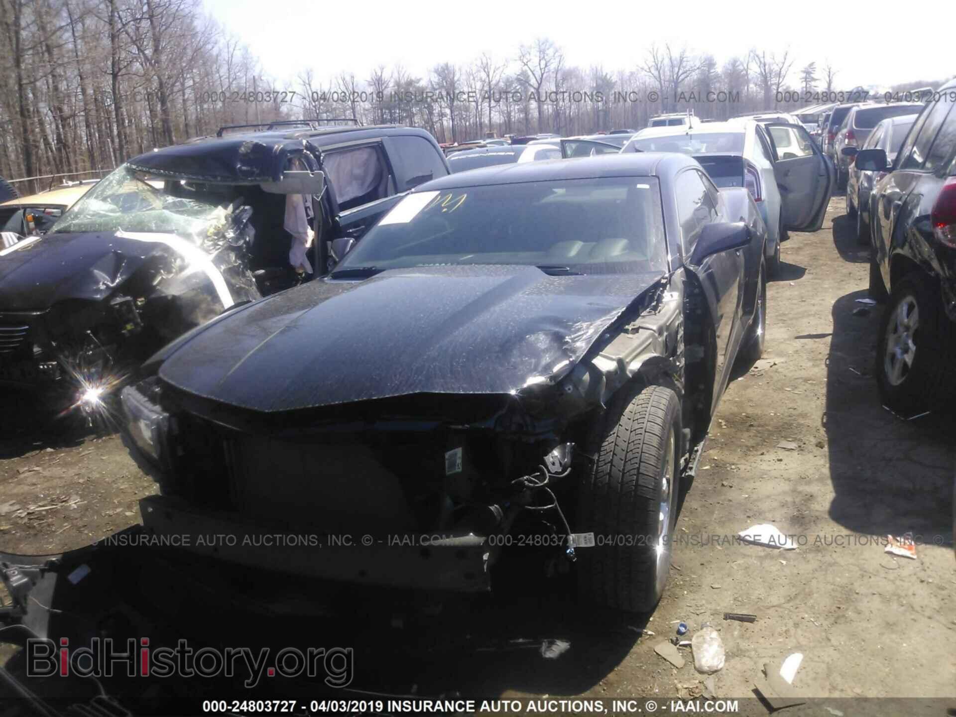 2014 CHEVROLET CAMARO - VIN: 2G1FA1E36E9183281 - Photo 2