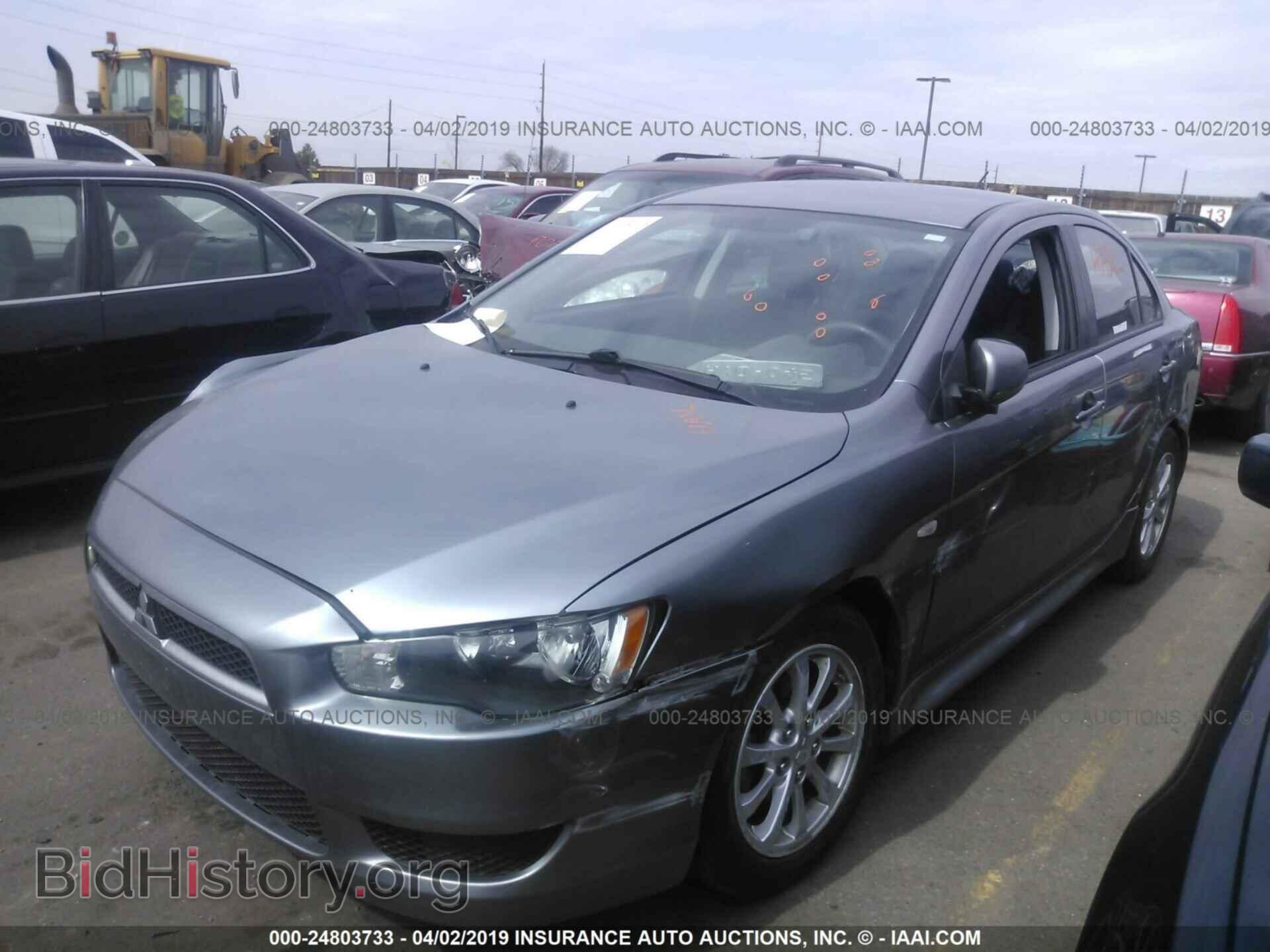 2012 MITSUBISHI LANCER - VIN: JA32U2FU2CU023617 - Фото 2