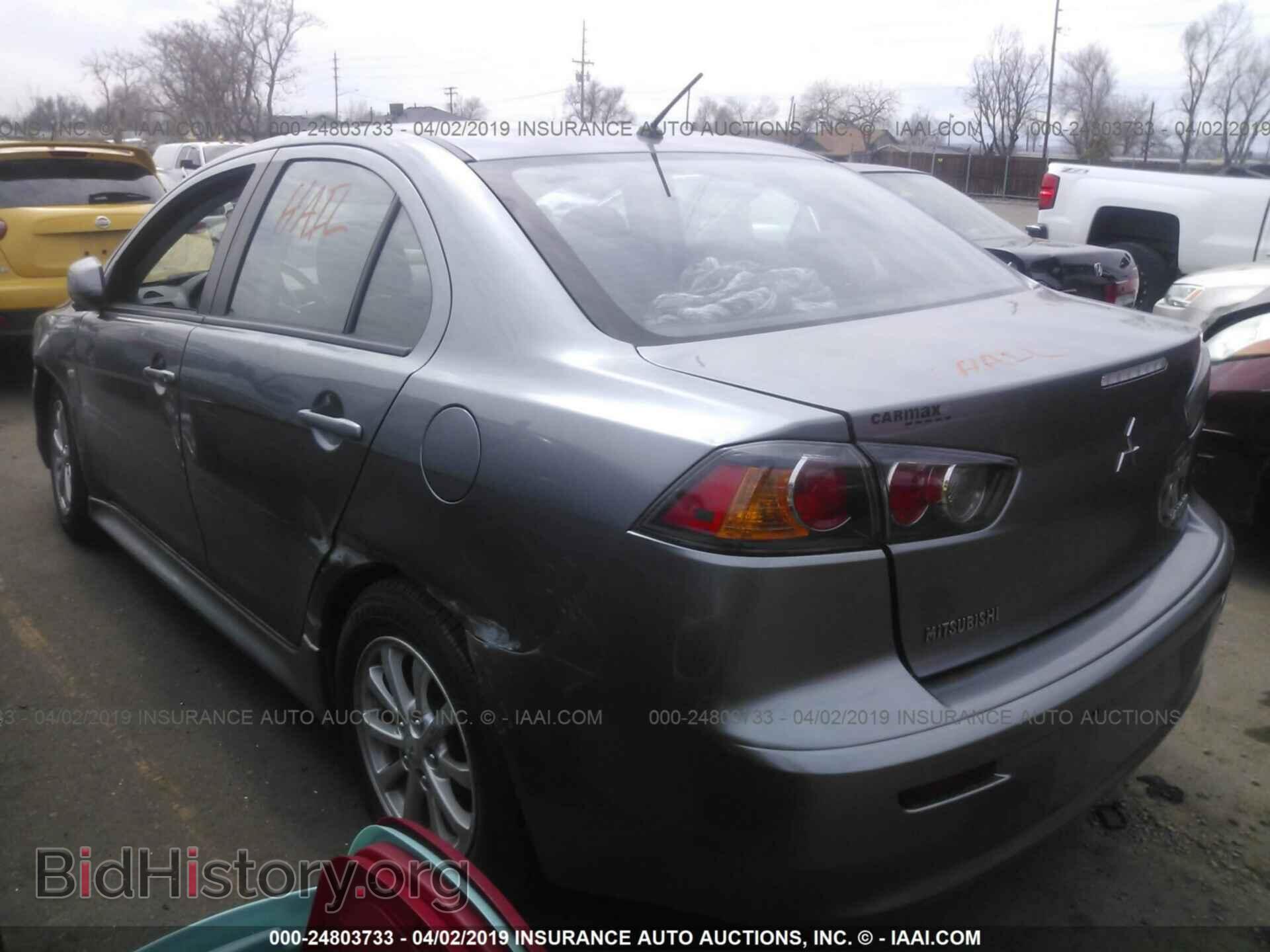 2012 MITSUBISHI LANCER - VIN: JA32U2FU2CU023617 - Фото 3