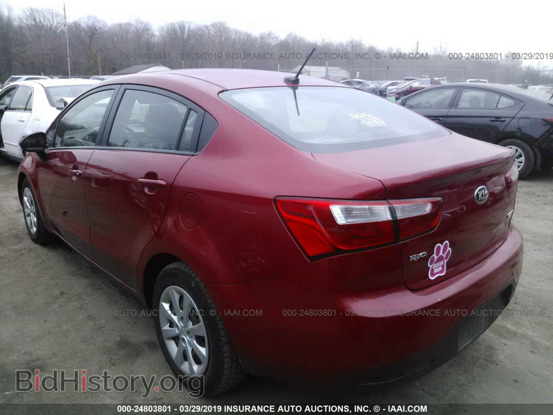 2014 KIA RIO - VIN: KNADN4A37E6419869 - Фото 3