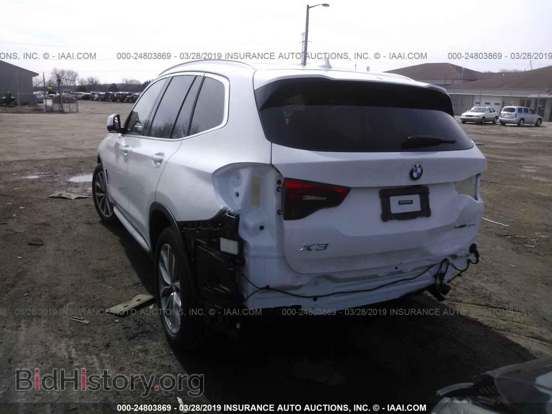 2019 BMW X3 - VIN: 5UXTR9C56KLE18502 - Фото 3