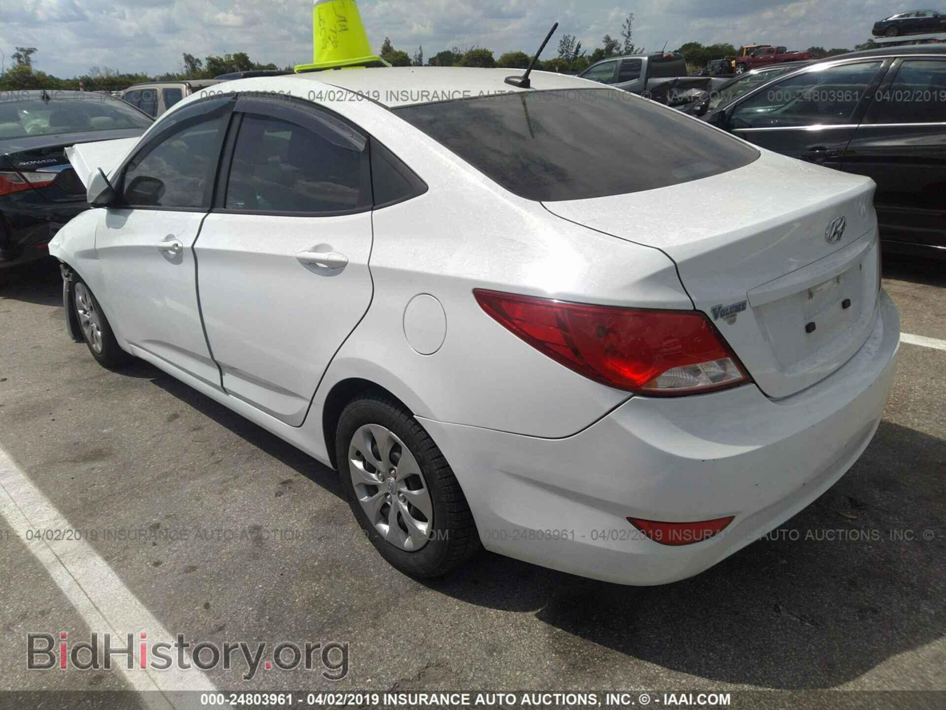 2016 HYUNDAI ACCENT - VIN: KMHCT4AE4GU162685 - Фото 3