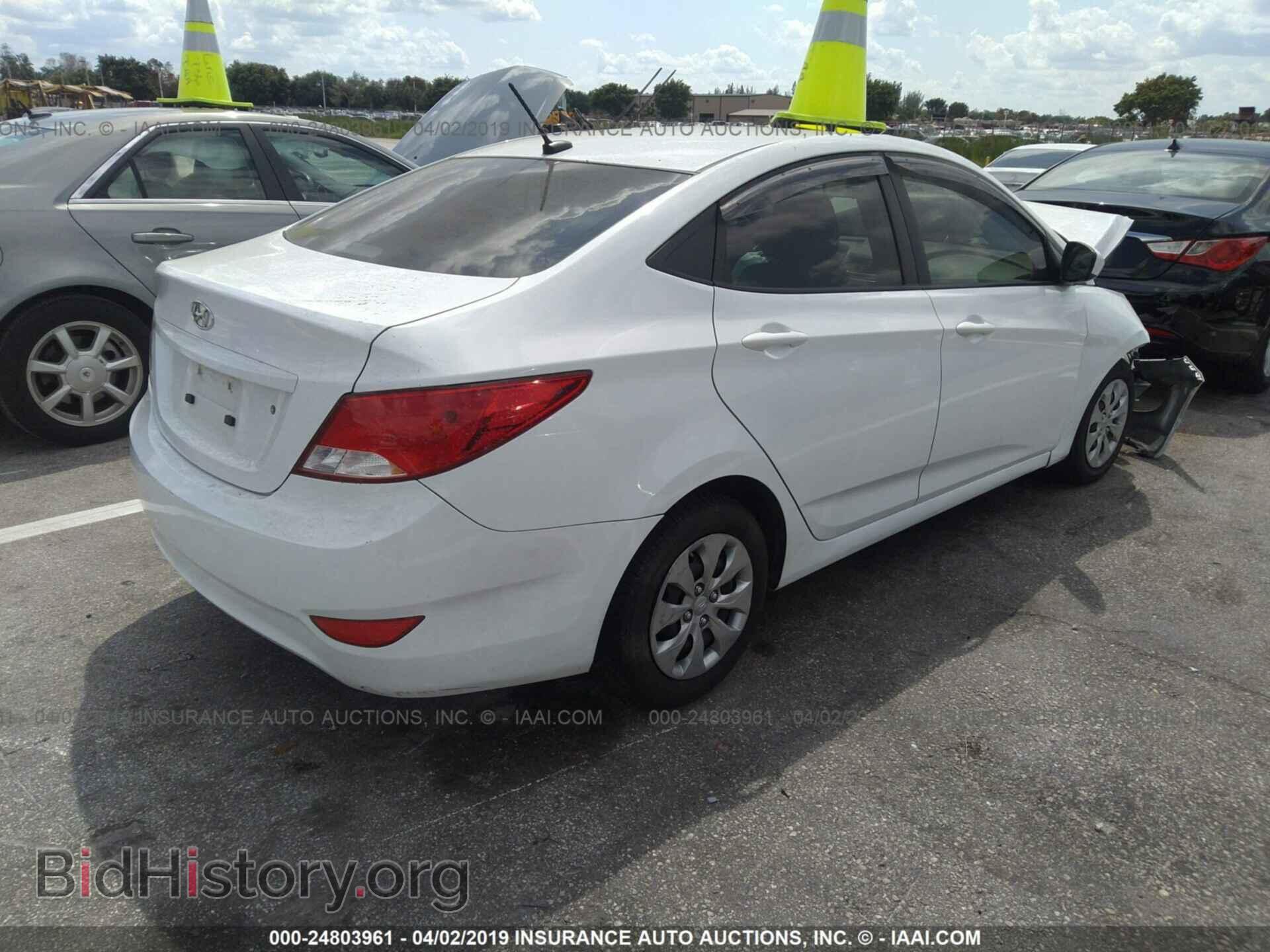 2016 HYUNDAI ACCENT - VIN: KMHCT4AE4GU162685 - Фото 4