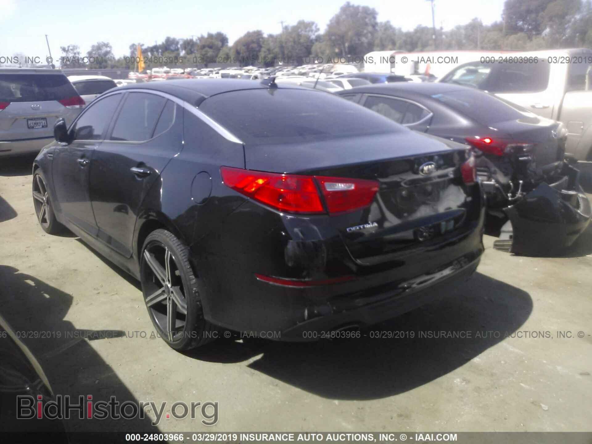 2014 KIA OPTIMA - VIN: 5XXGM4A73EG290519 - Фото 3