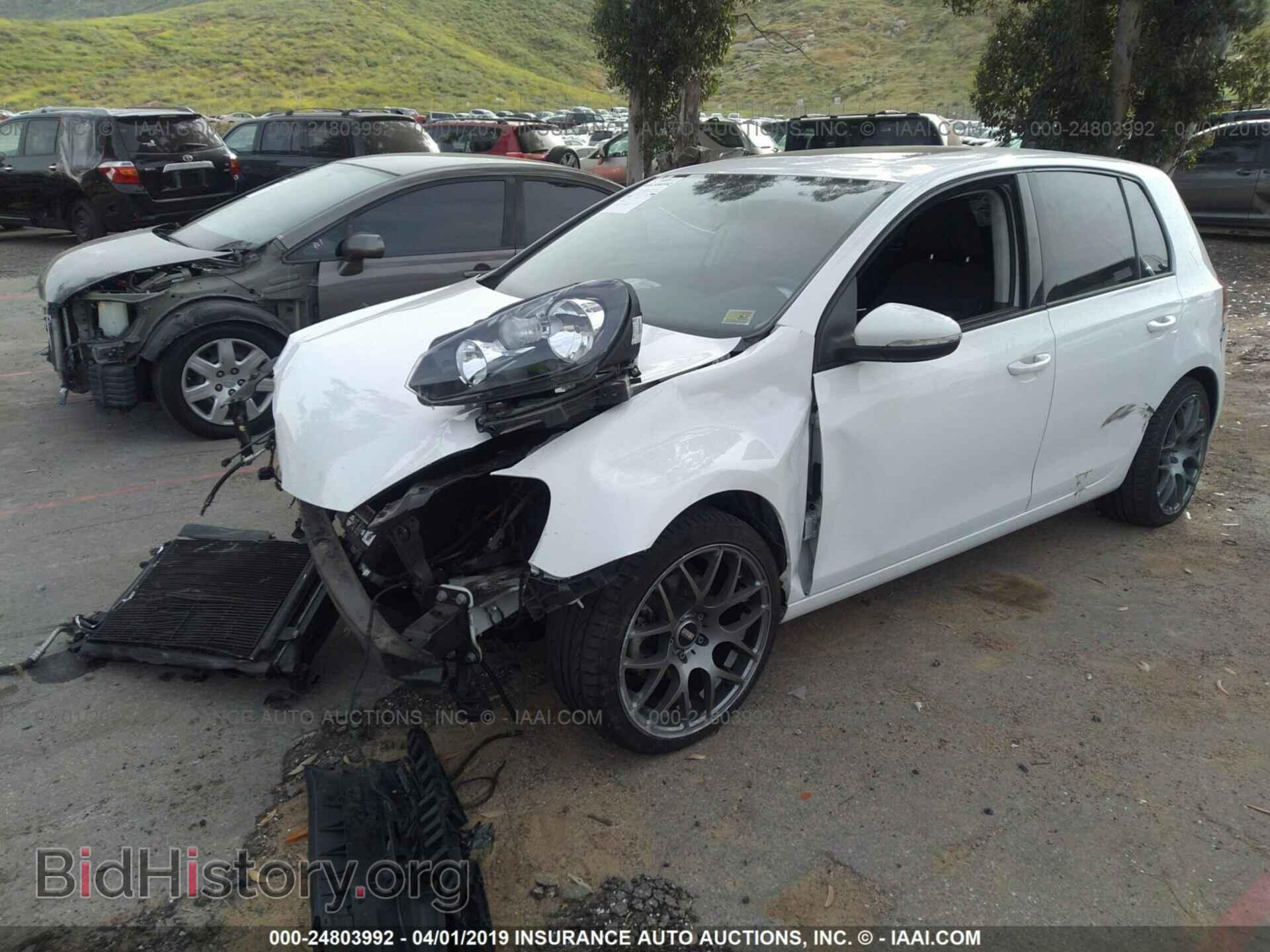 2012 VOLKSWAGEN GOLF - VIN: WVWDB7AJ2CW330669 - Фото 2