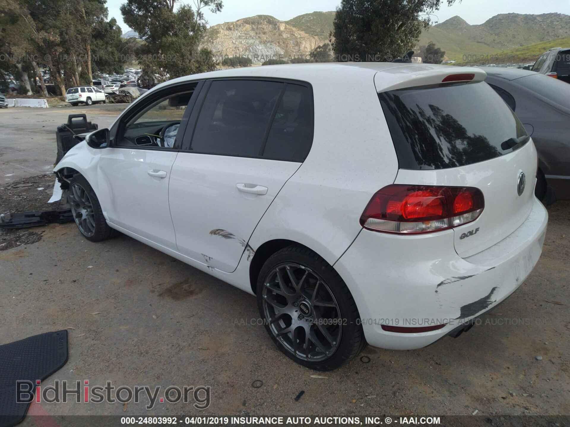 2012 VOLKSWAGEN GOLF - VIN: WVWDB7AJ2CW330669 - Фото 3