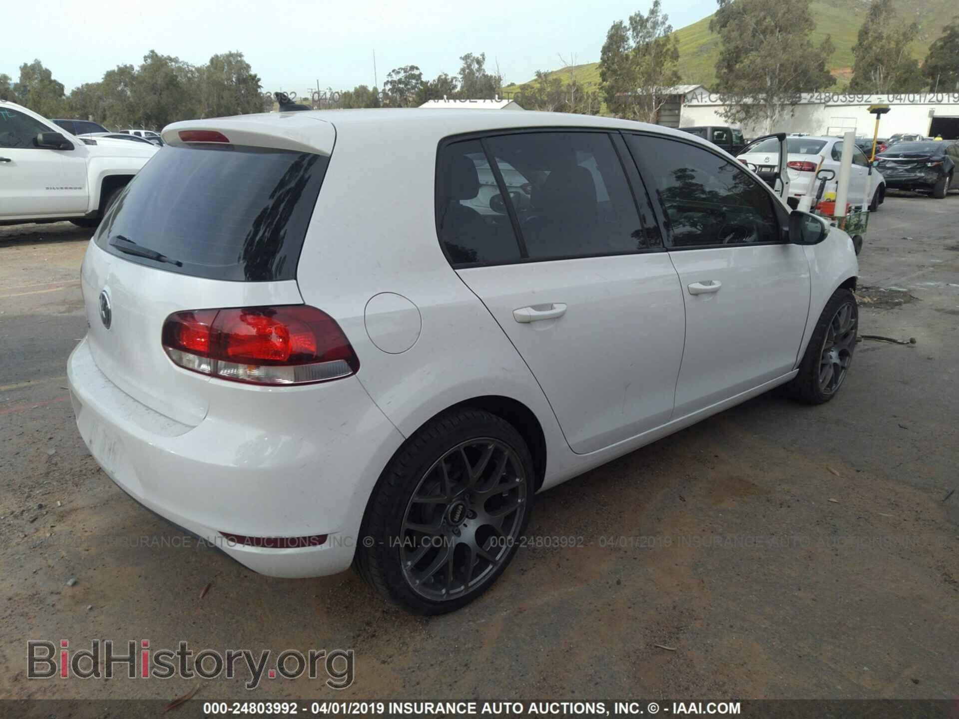 2012 VOLKSWAGEN GOLF - VIN: WVWDB7AJ2CW330669 - Фото 4