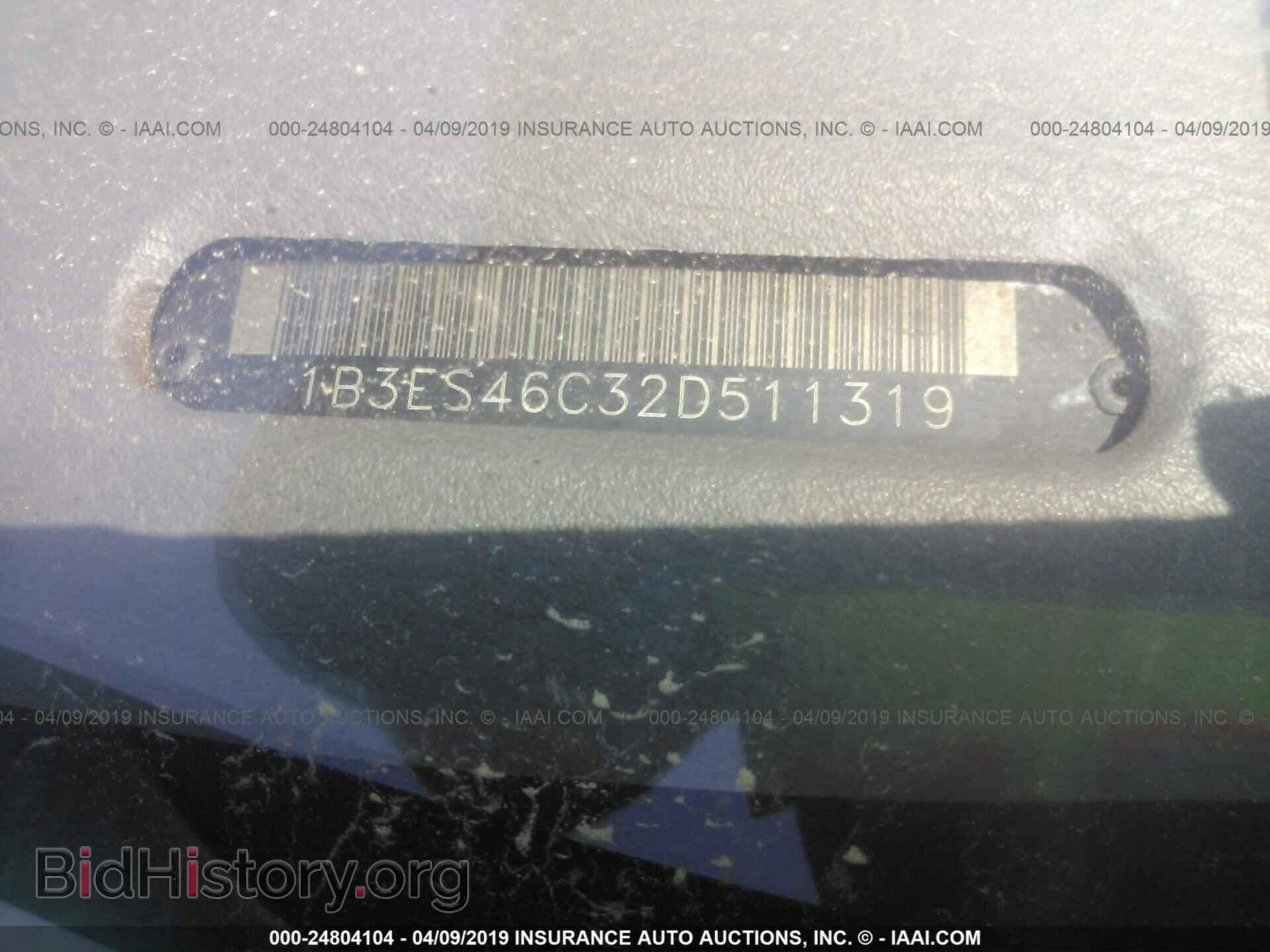 2002 DODGE NEON - VIN: 1B3ES46C32D511319 - Фото 9
