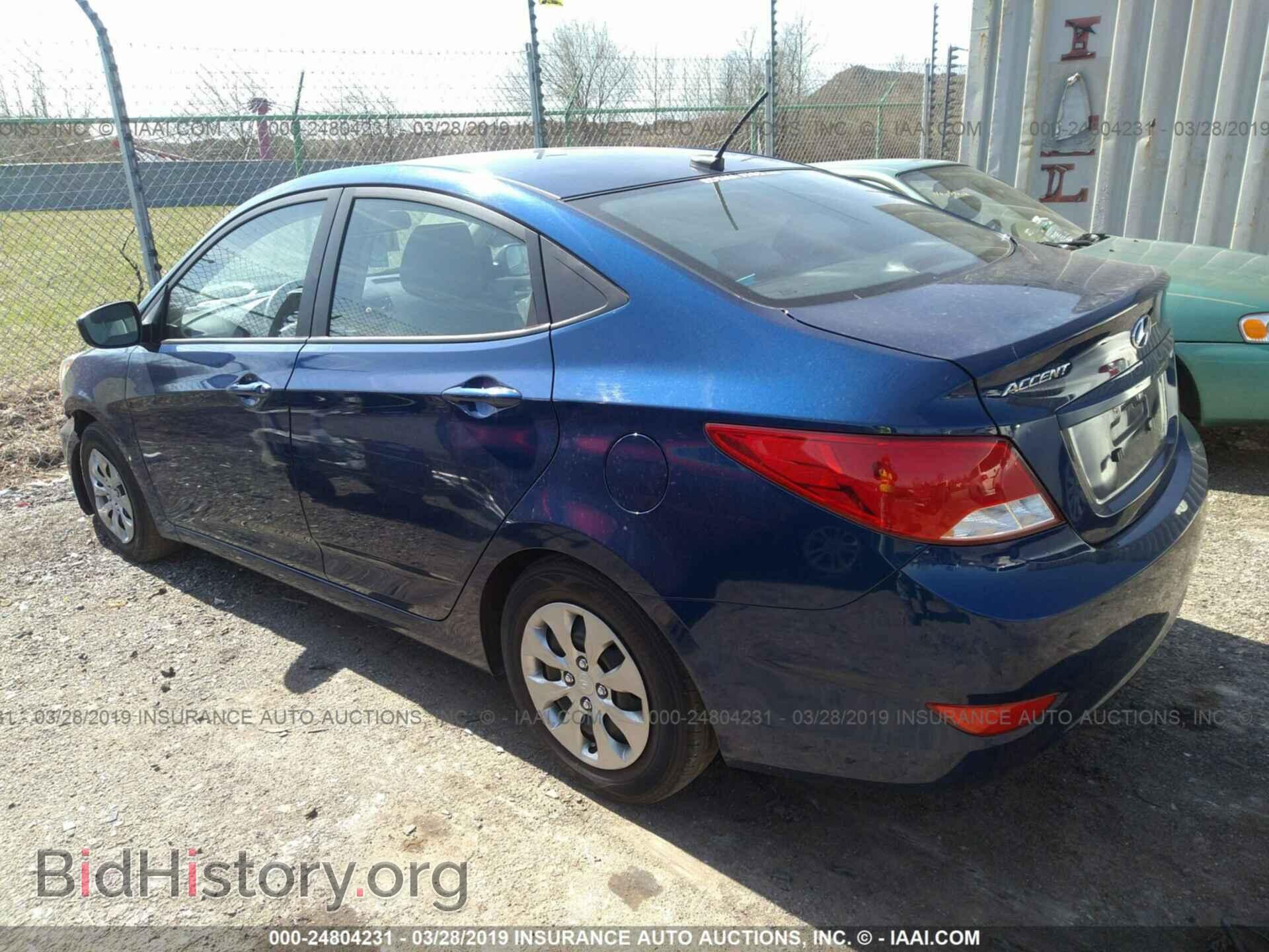 2017 HYUNDAI ACCENT - VIN: KMHCT4AEXHU314471 - Фото 3