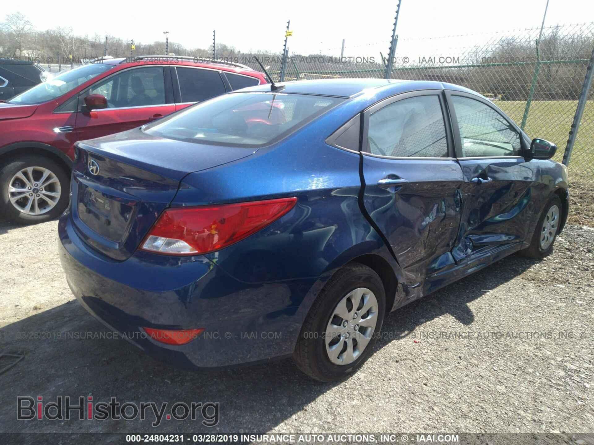 2017 HYUNDAI ACCENT - VIN: KMHCT4AEXHU314471 - Фото 4