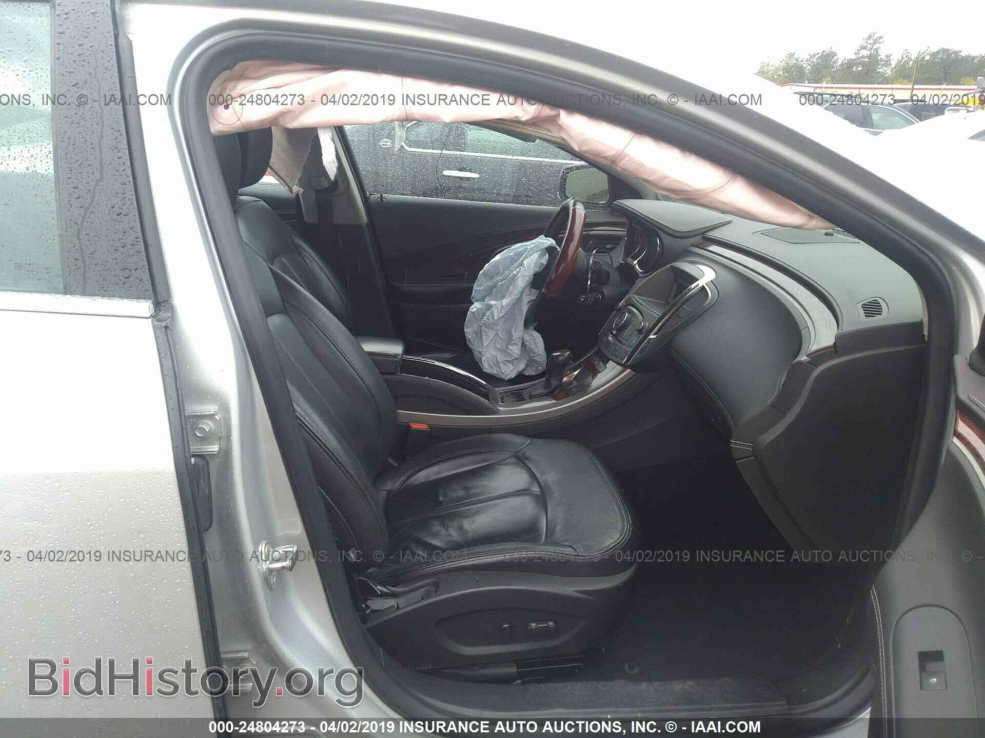 2012 BUICK LACROSSE - VIN: 1G4GD5E36CF106100 - Фото 5