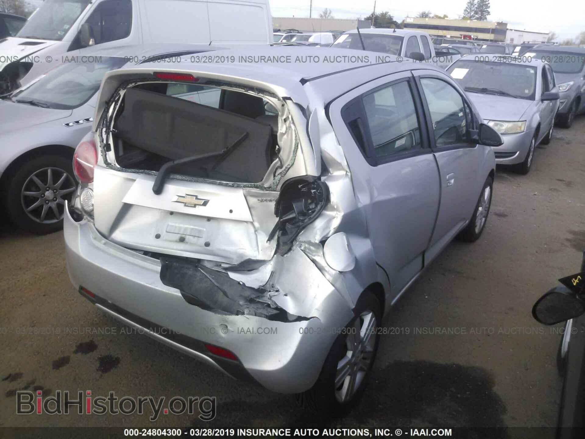 2013 CHEVROLET SPARK - VIN: KL8CD6S94DC583024 - Фото 4