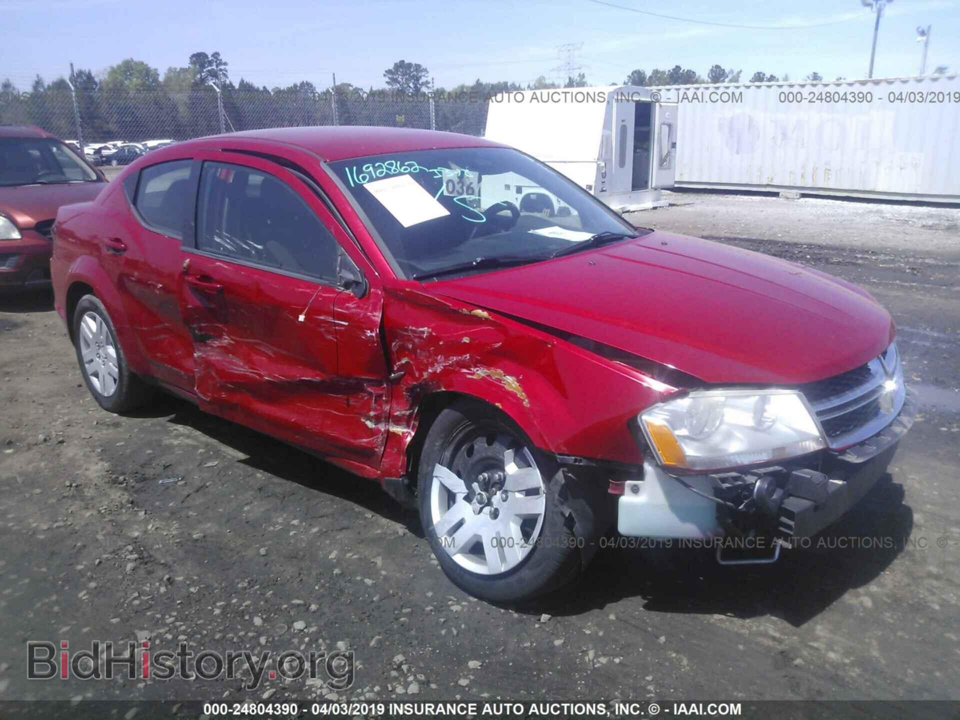 Фотография 1C3CDZAB8DN702859 - DODGE AVENGER 2013