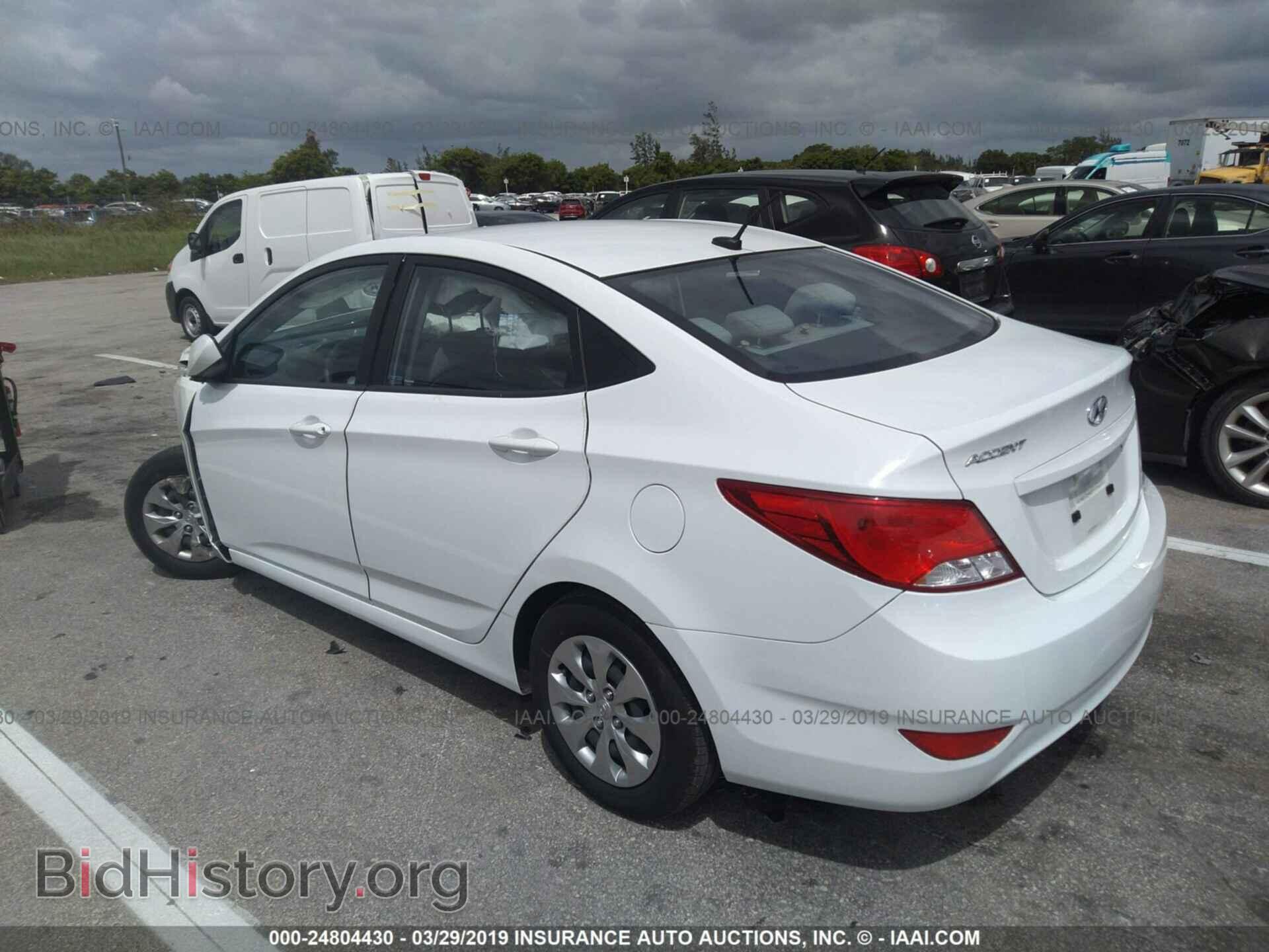 2016 HYUNDAI ACCENT - VIN: KMHCT4AE6GU136539 - Фото 3
