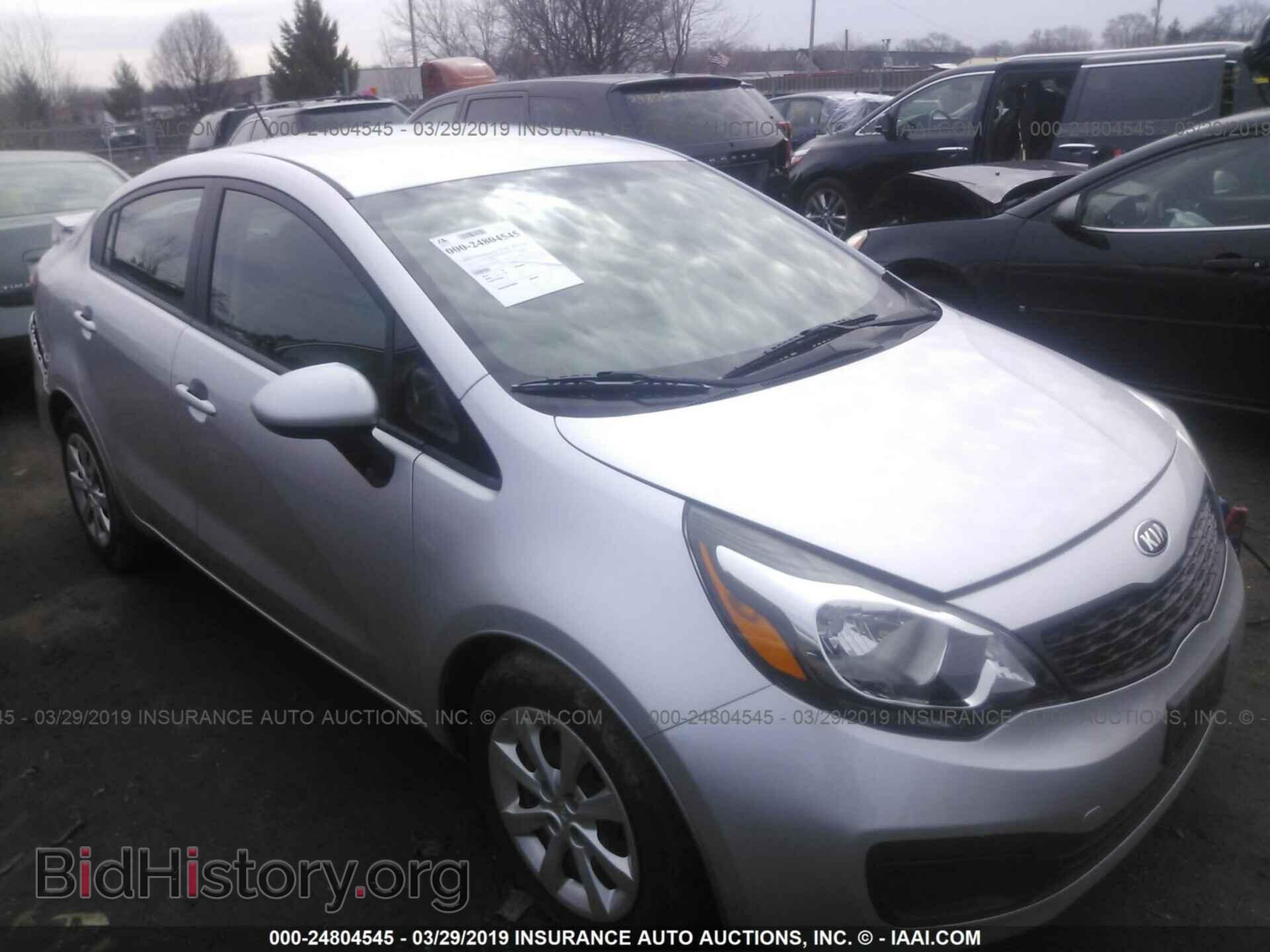 Photo KNADM4A34D6284495 - KIA RIO 2013