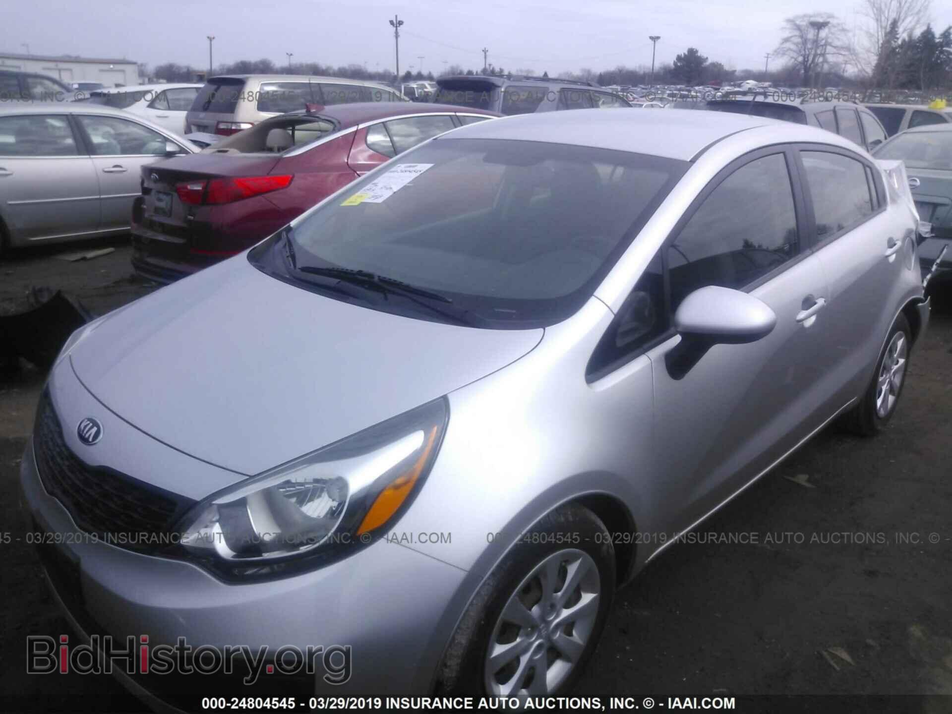 2013 KIA RIO - VIN: KNADM4A34D6284495 - Photo 2
